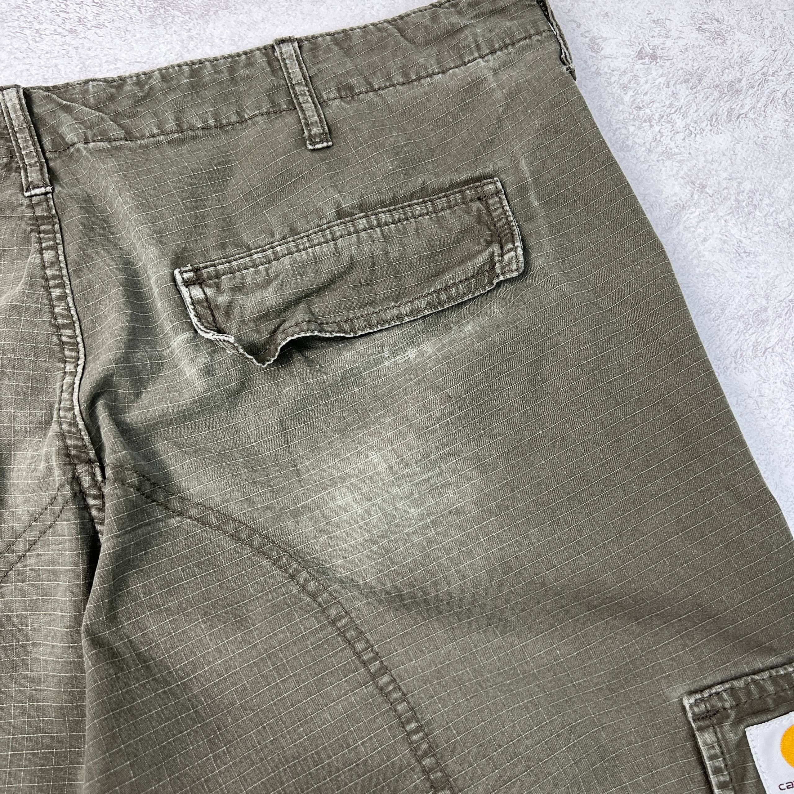 Carhartt Wip Carhartt WIP Regular Cargo Pants Ripstop Olive Green Men's Size US 40 / EU 56 - 11 Thumbnail