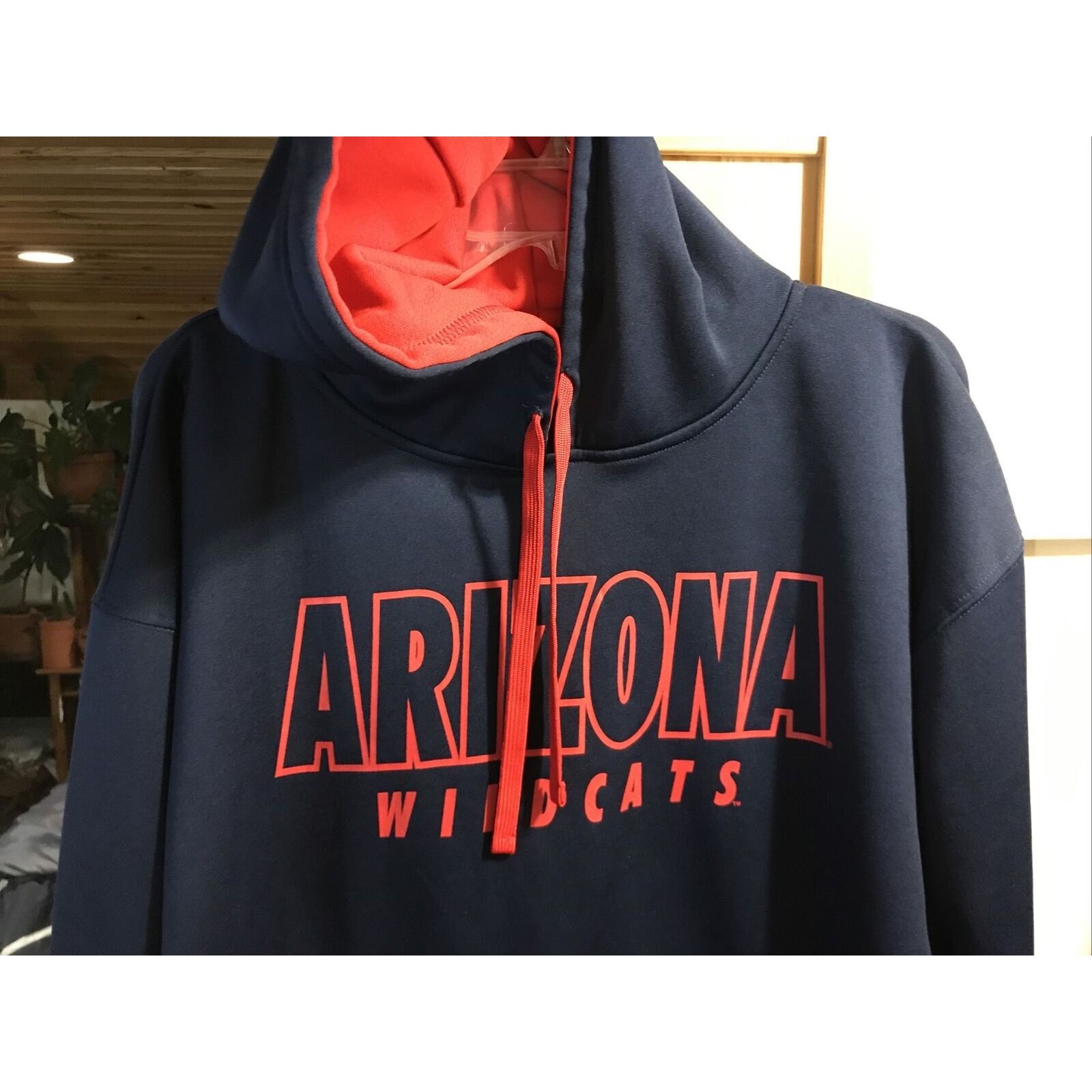 Other Arizona Wildcats Mens XL Navy Blue Hood Polyester Sweatshirt Size US XL / EU 56 / 4 - 4 Thumbnail