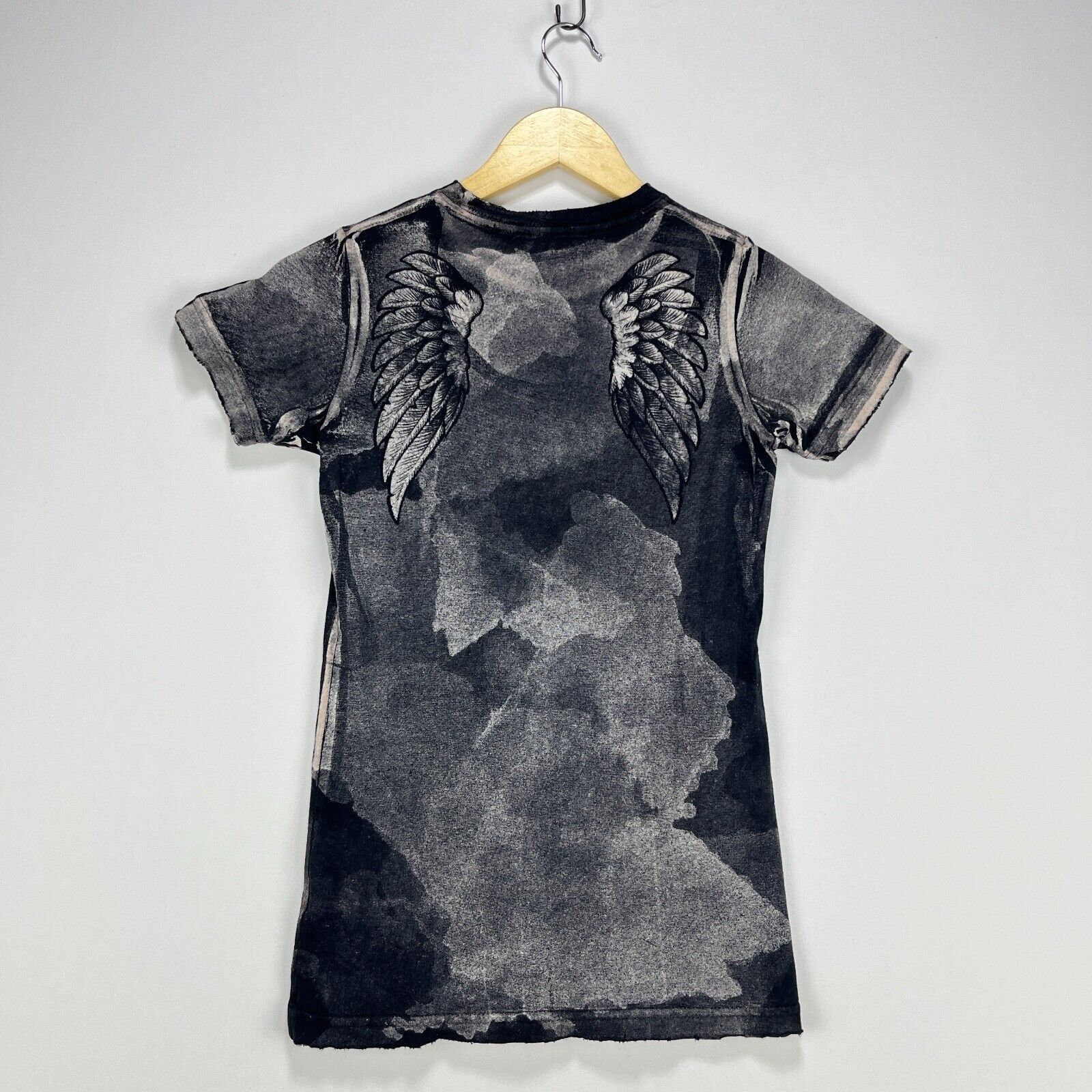Affliction × Vintage Vintage Y2K Affliction Sinful T Shirt Small Women's Size S / US 4 / IT 40 - 5 Thumbnail