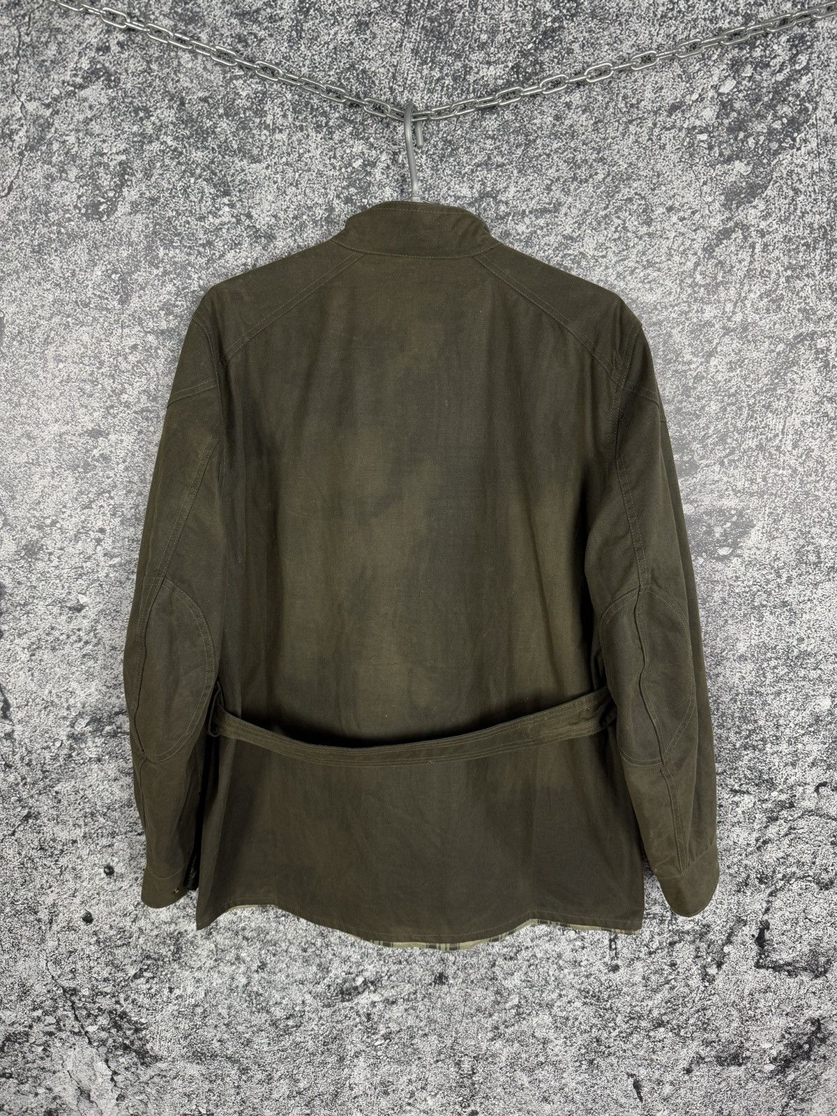 Belstaff Belstaff Waxed Jacket England Wax Biker Vintage Size 48 Size US M / EU 48-50 / 2 - 15 Thumbnail