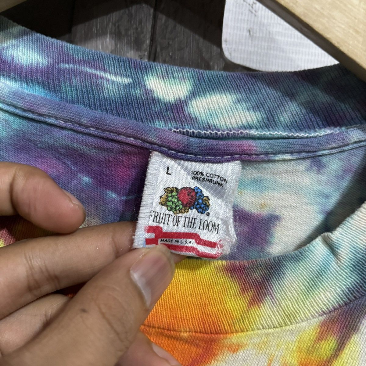 Grateful Dead Vintage Rare 1988 Grateful Dead Size US L / EU 52-54 / 3 - 7 Thumbnail