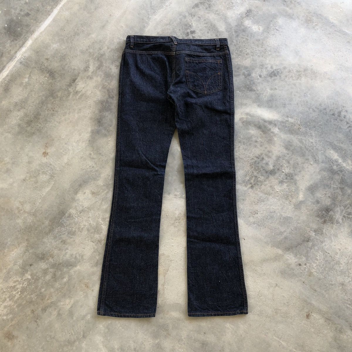 Hysteric Glamour × Japanese Brand HYSTERIC GLAMOUR Blue Flare Jeans Size 30" / US 8 / IT 44 - 2 Thumbnail
