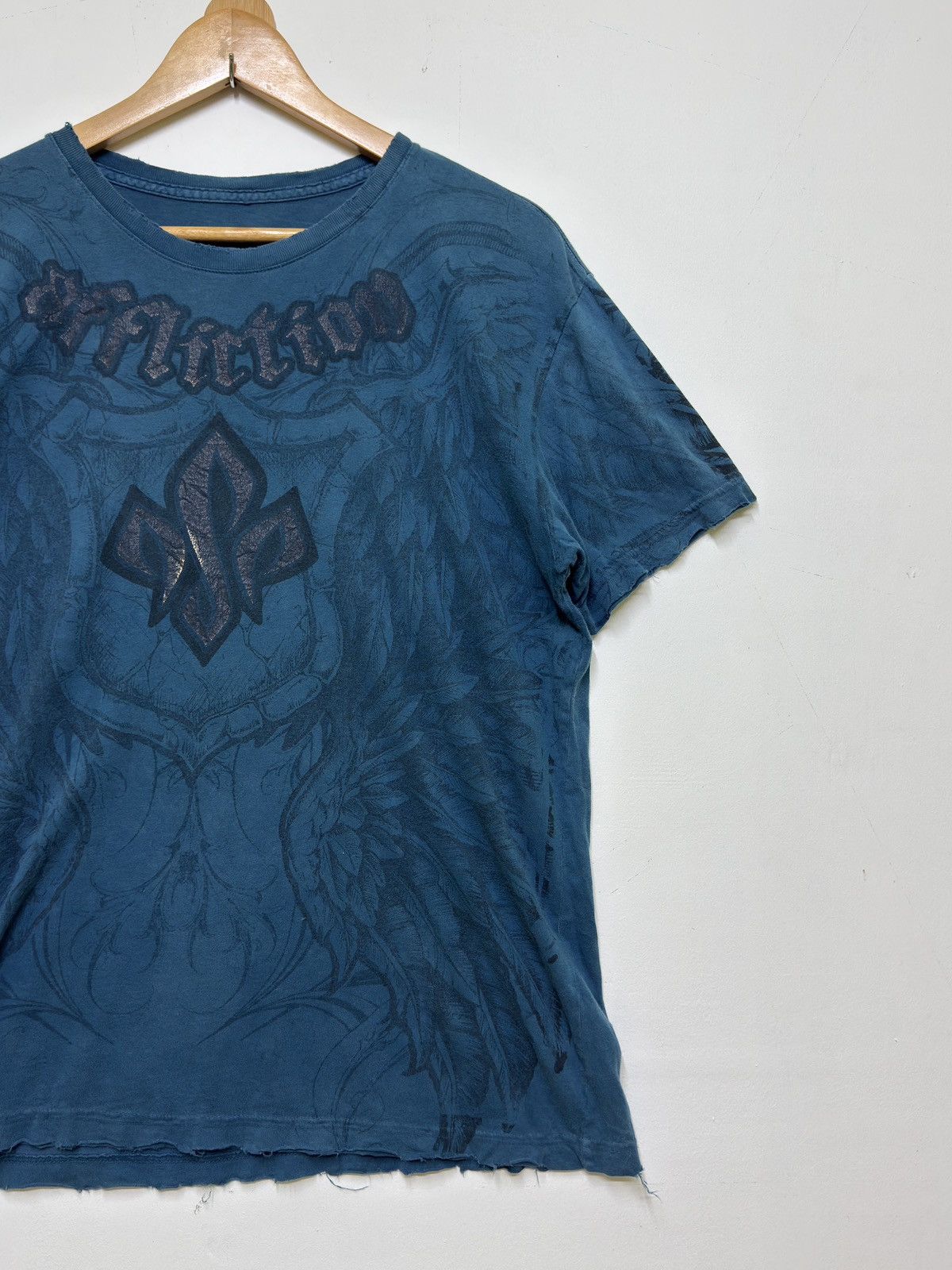 Affliction Affliction x Georges St Pierre Y2K MMA Distressed Tee Size US M / EU 48-50 / 2 - 4 Thumbnail