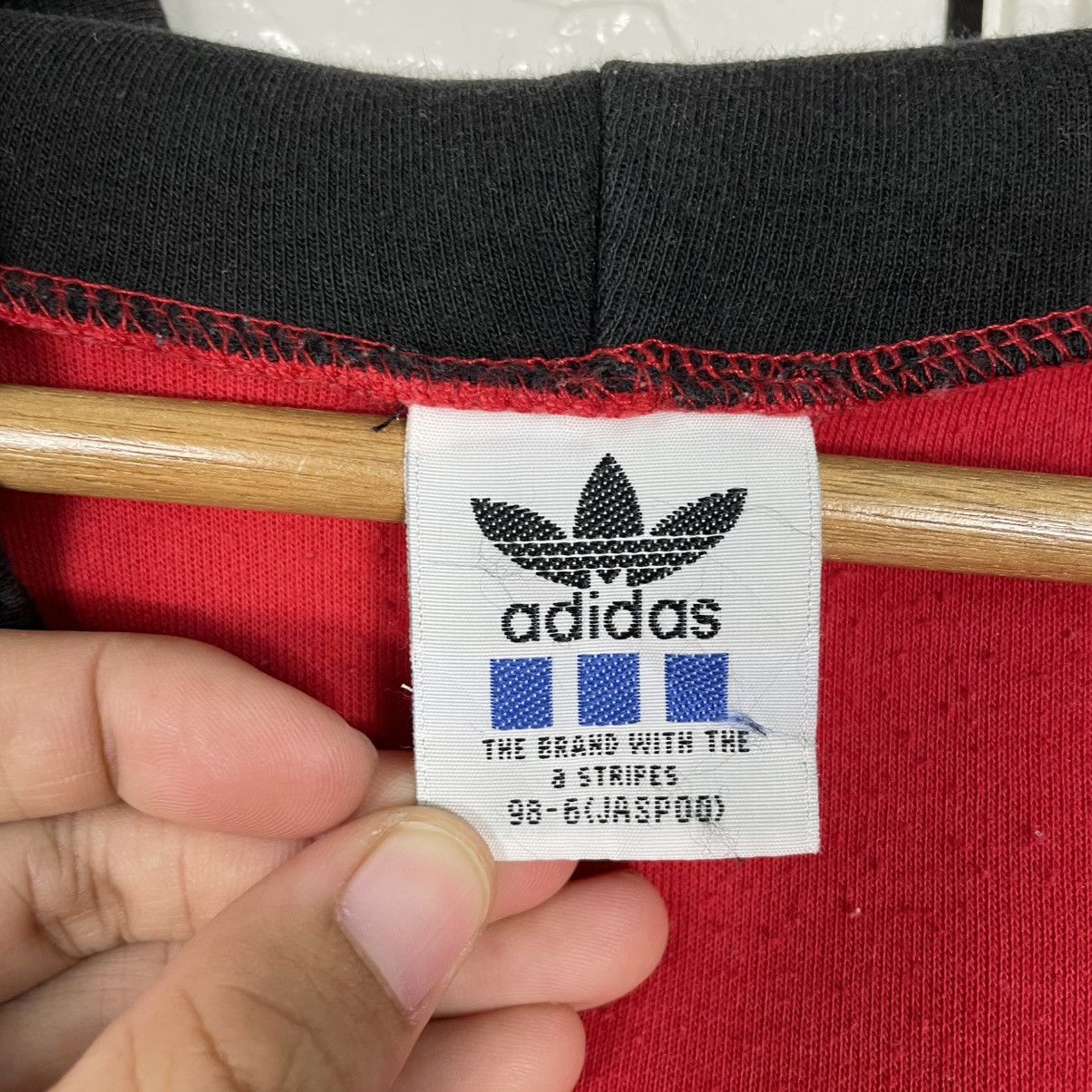 Adidas Vintage Big Logo Adidas Zipper Hoodie Size US M / EU 48-50 / 2 - 17 Thumbnail