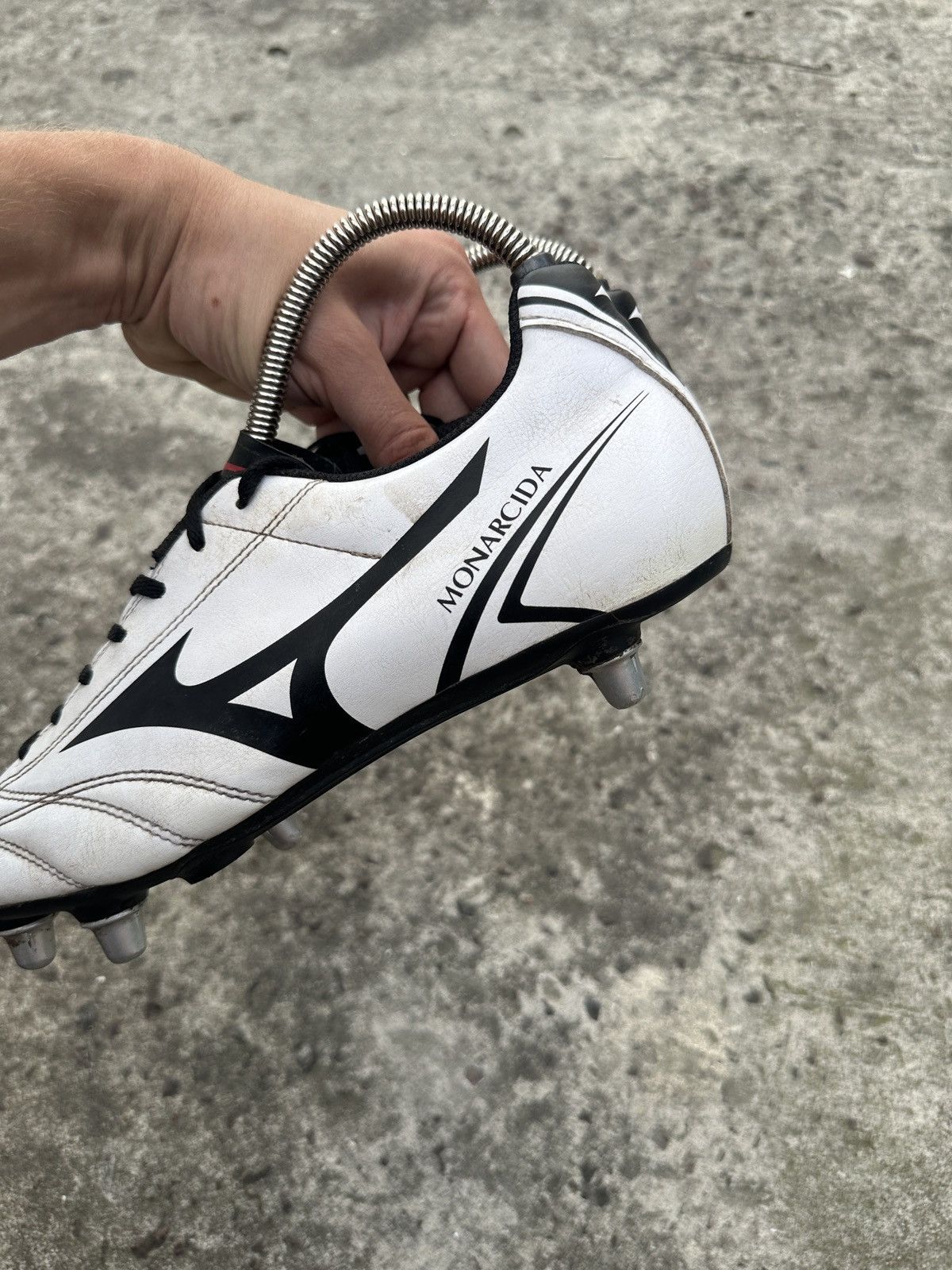 Mizuno Mizuno Monarcida Soccer Boots Football Rare Sportswear 9 USA Size US 9 / EU 42 - 5 Thumbnail