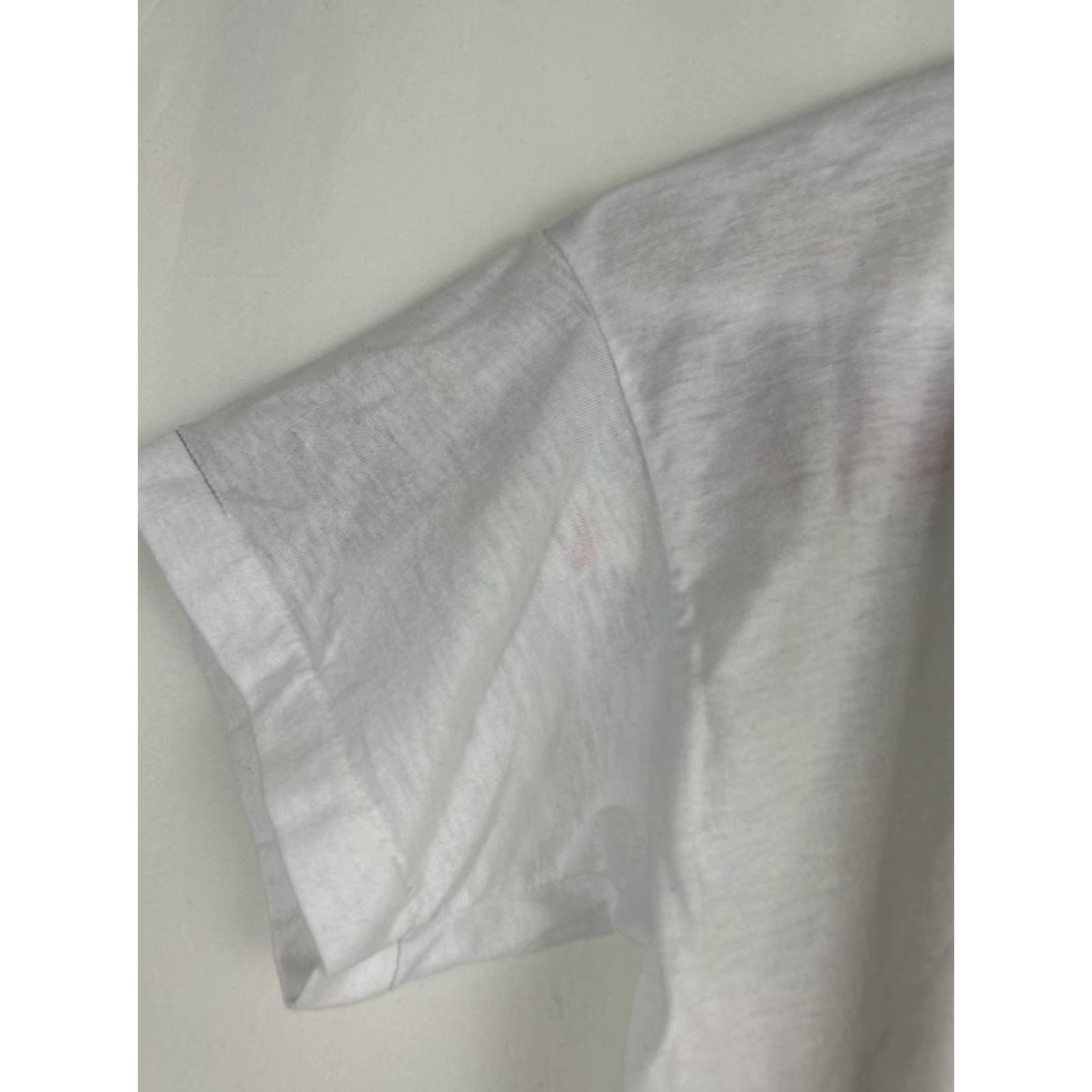 Vintage VINTAGE MERVYNS T-SHIRT Men White Short Sleeve L Teacher 20” 27” Size US L / EU 52-54 / 3 - 4 Thumbnail