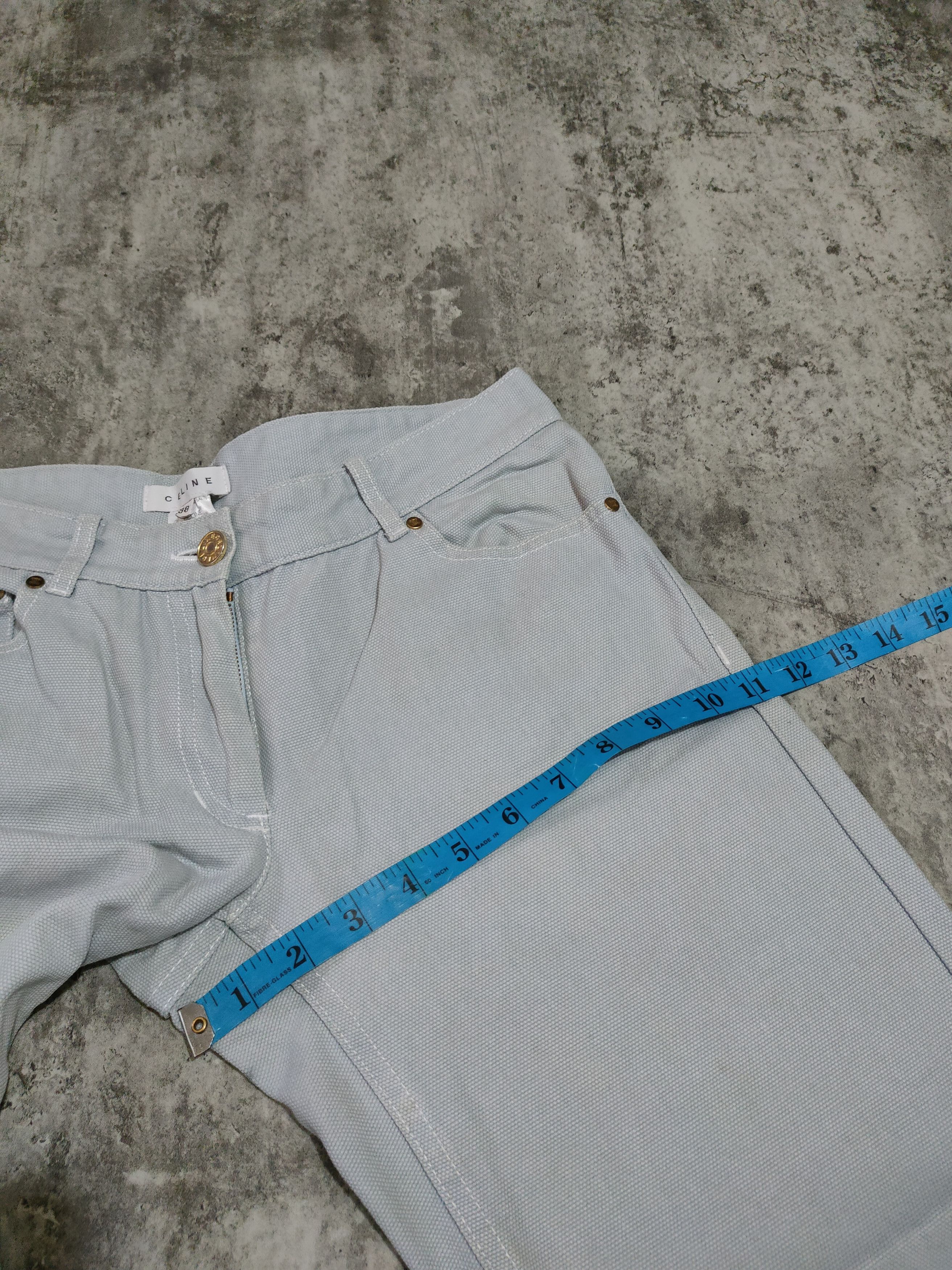 Celine Celine Modele Depose Croppeds jeans Size 29" - 16 Thumbnail