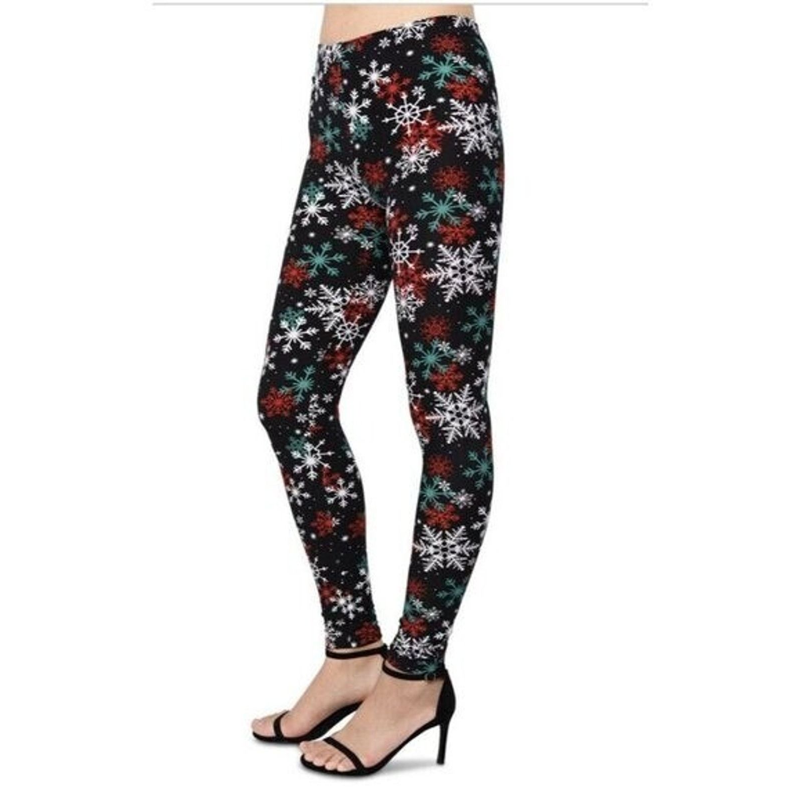 Planet Hollywood Planet gold leggings for size XS Holiday Christmas A000377 Size 22" - 2 Thumbnail