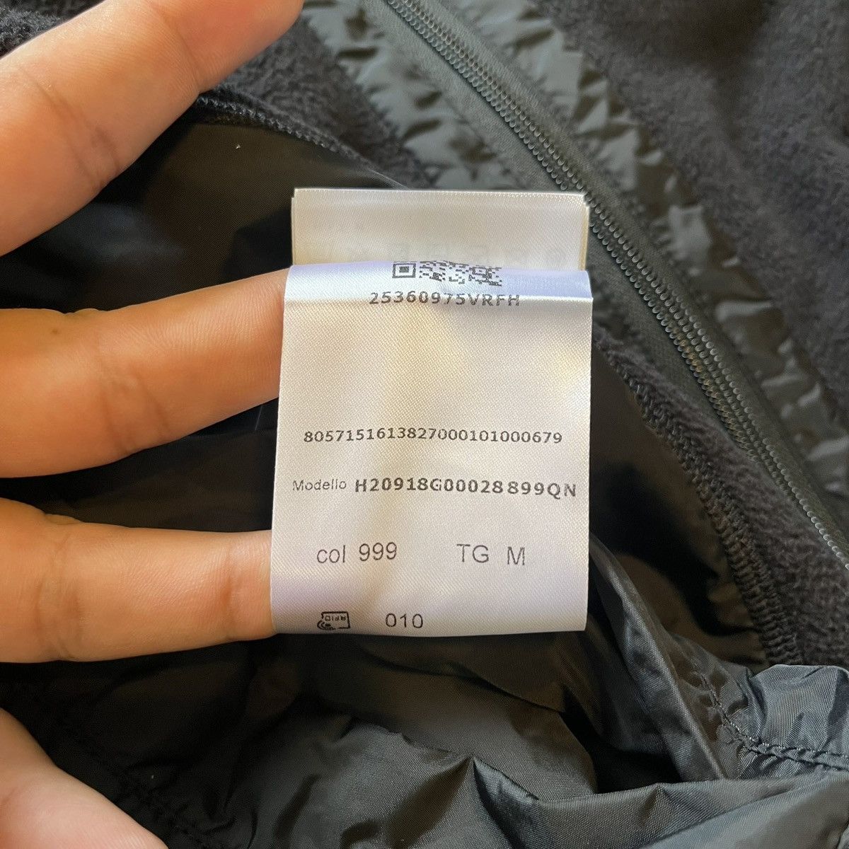 Moncler Moncler Reversible Fleece Zip Up Cardigan Jacket Size Medium Size US M / EU 48-50 / 2 - 7 Thumbnail