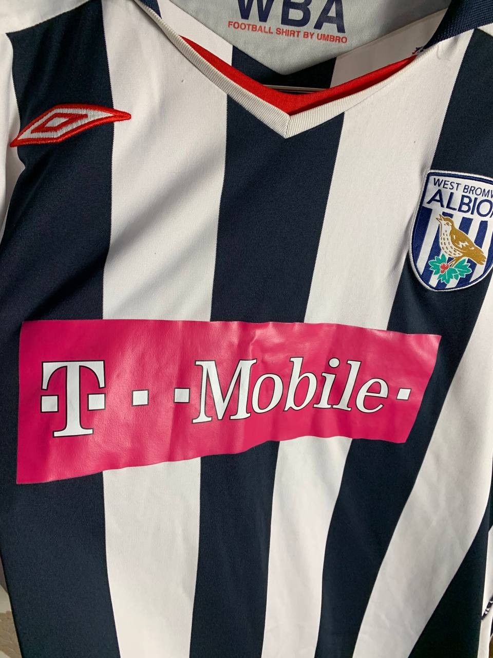Umbro Vintage Umbro West Bromwich Albion England Soccer Jersey 90s Size US XXL / EU 58 / 5 - 4 Thumbnail