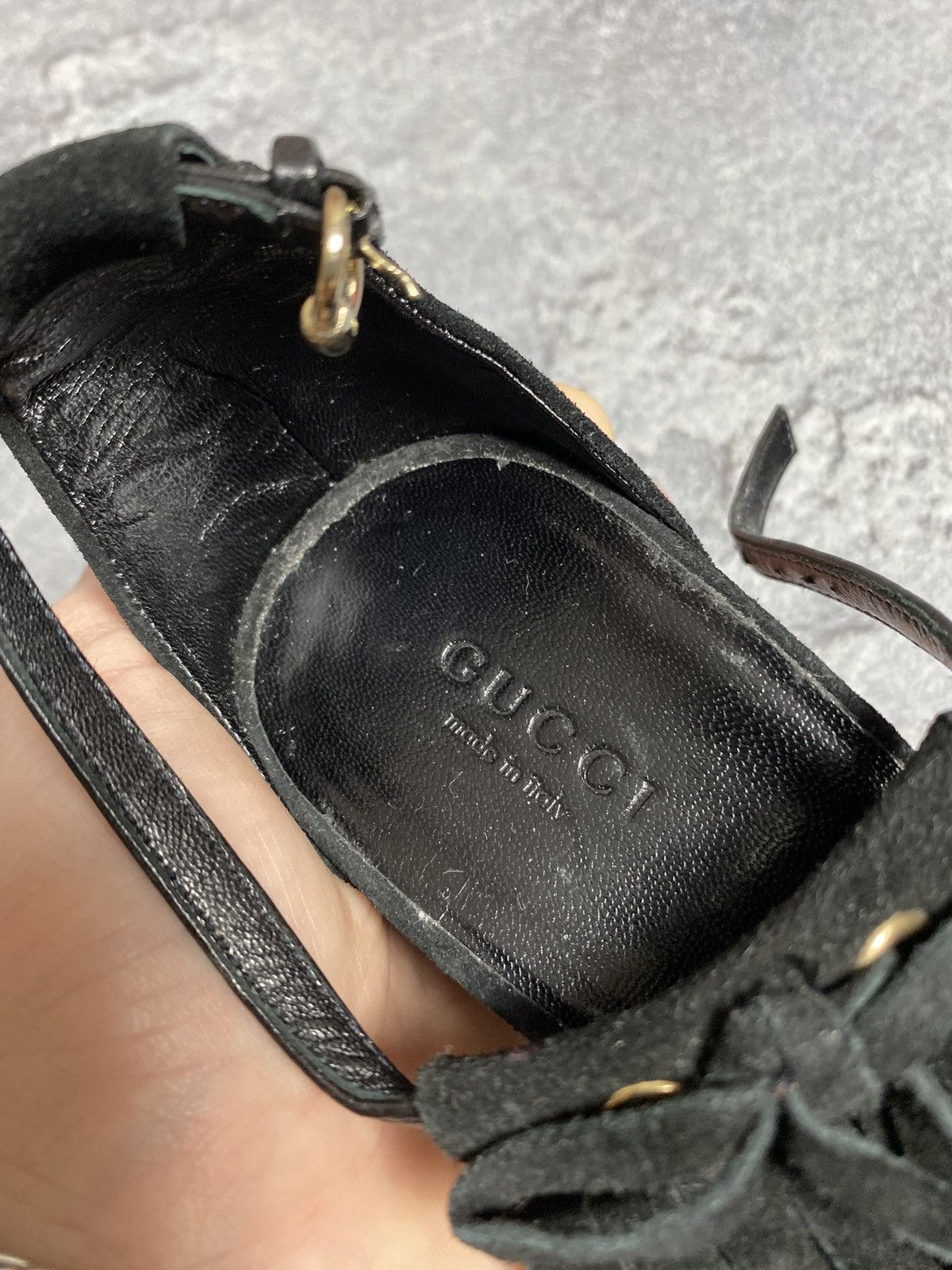 Gucci Gucci heels suede womens 37 Size US 7 / IT 37 - 9 Thumbnail