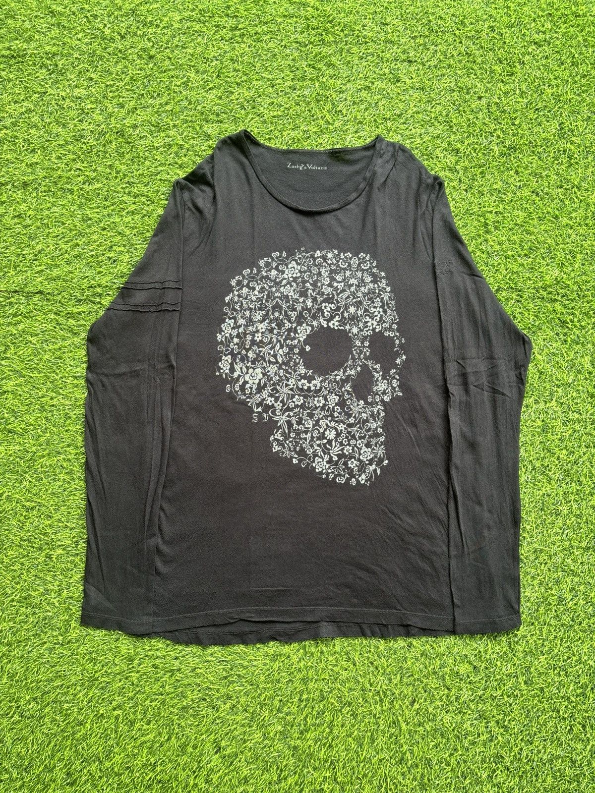 Hysteric Glamour Y2k Zadig & Voltaire Skull Longsleeve Size US XL / EU 56 / 4 - 1 Thumbnail
