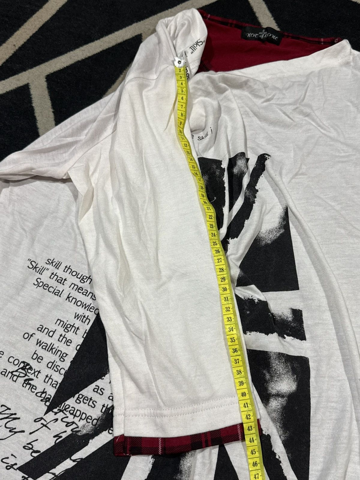 If Six Was Nine England Poem Double Layers Not Alone Long Sleeve Japanese Size US L / EU 52-54 / 3 - 7 Thumbnail