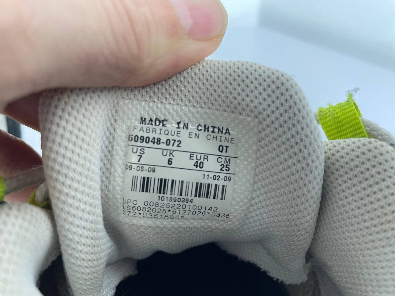 Nike Nike Air Max 95 OG Neon 2009 Size US 7 / EU 40 - 8 Thumbnail