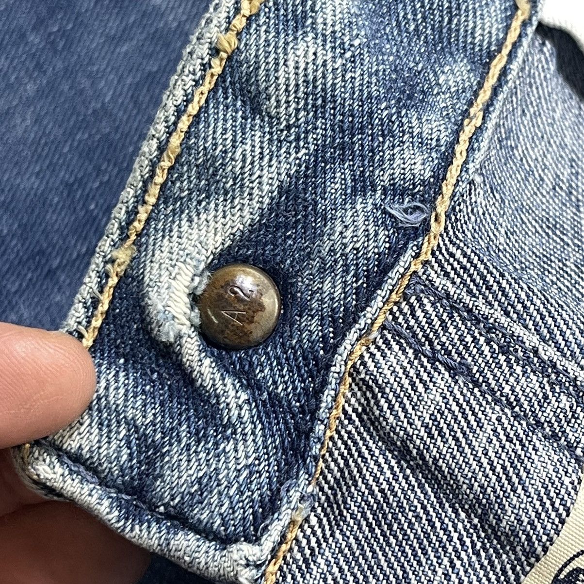 Vintage × Wrangler Vintage Wrangler Blue Bell Patina Fades Selvedge Jeans Size US 29 - 11 Thumbnail