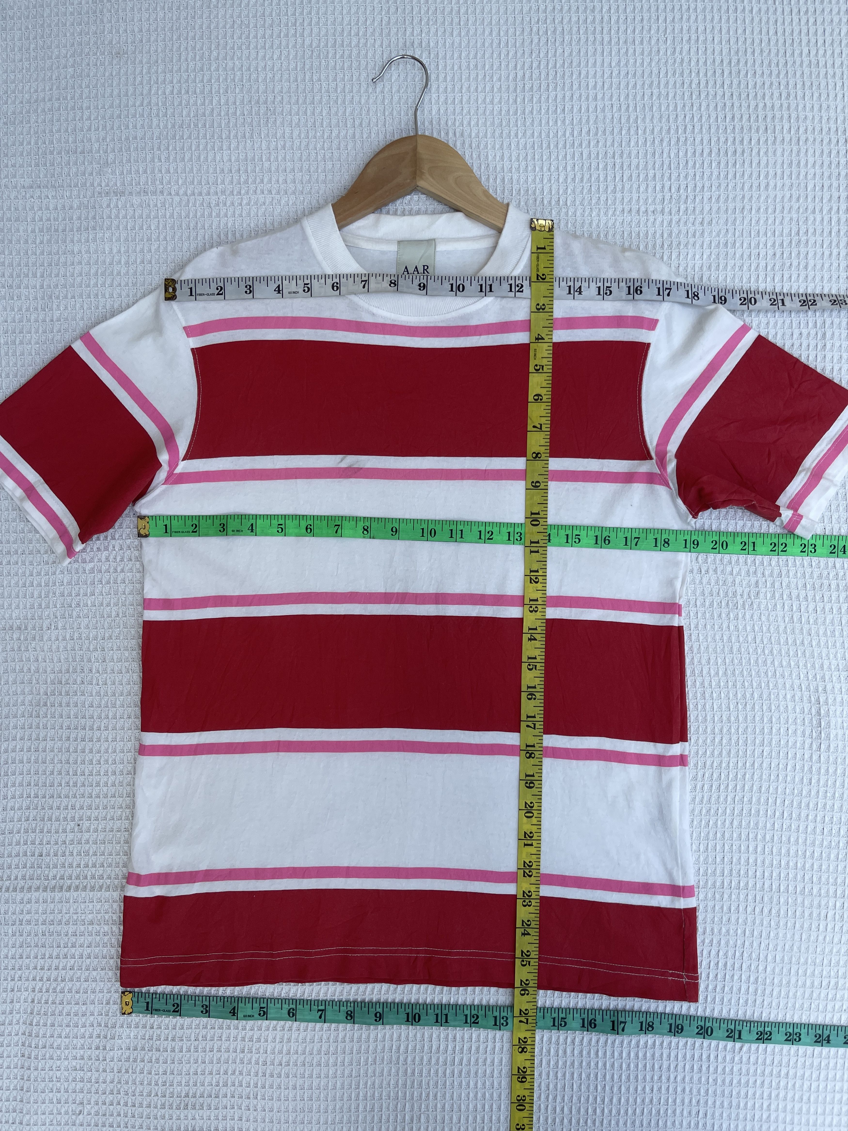 Yohji Yamamoto Rare🔥Vintage AAR Yohji Yamamoto Striped T-Shirt Size US M / EU 48-50 / 2 - 10 Thumbnail