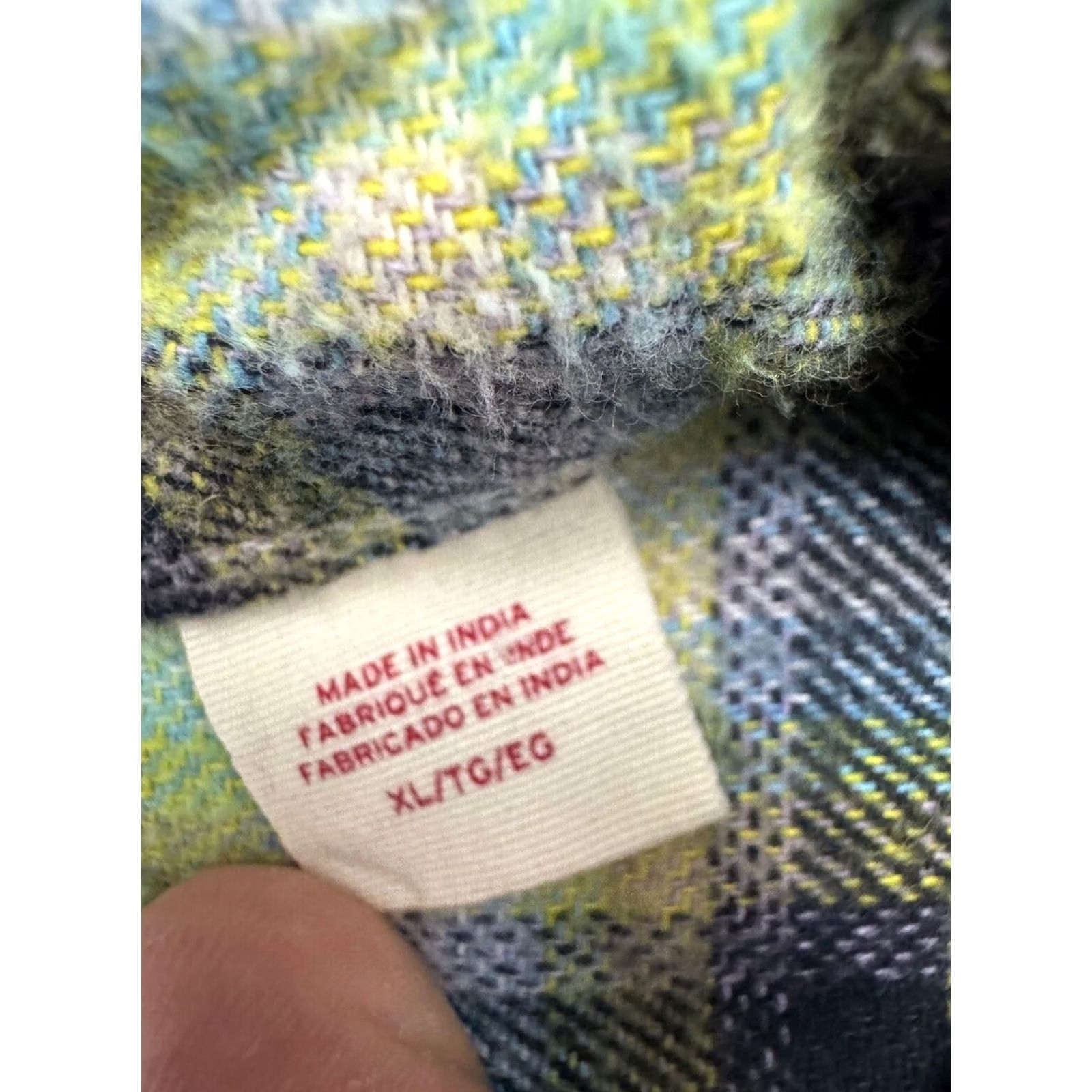 Levi's Levi's Flannel Shirt Men XL Plaid Relaxed Fit Long Sleeve Button Up Casual Size US XL / EU 56 / 4 - 3 Thumbnail