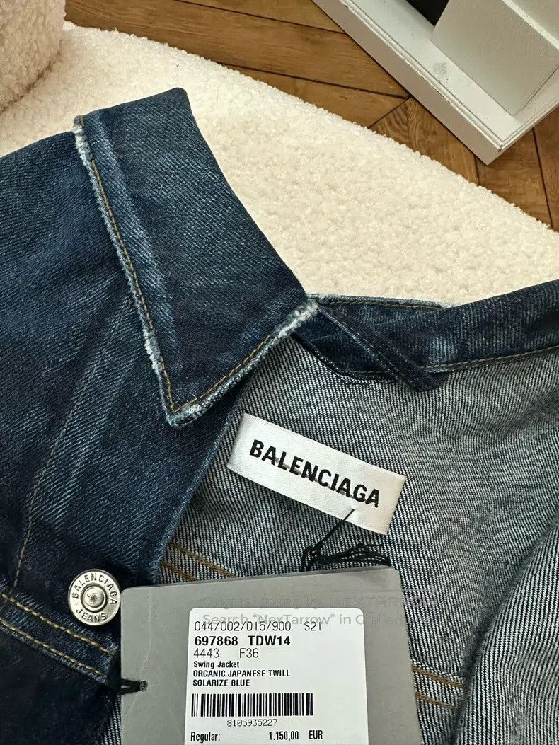 Balenciaga Balenciaga Female denim jacket Size XS / US 0-2 / IT 36-38 - 7 Thumbnail