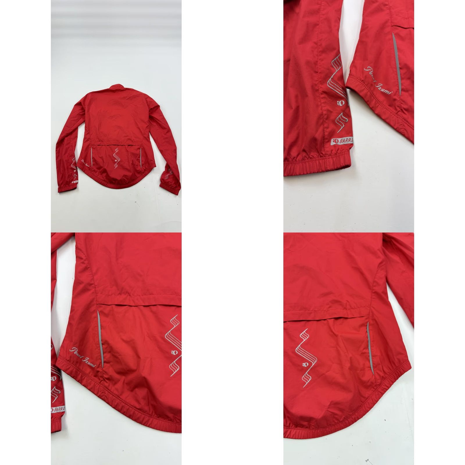 PEARL iZUMi Pearl Izumi Jacket Womens XS Red Barrier Elite Cycling Windbreaker Reflective Size XS / US 0-2 / IT 36-38 - 8 Thumbnail
