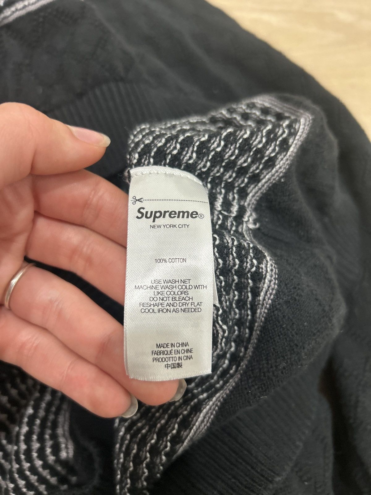 Supreme Supreme Polo Knit Crewneck Size US M / EU 48-50 / 2 - 5 Thumbnail