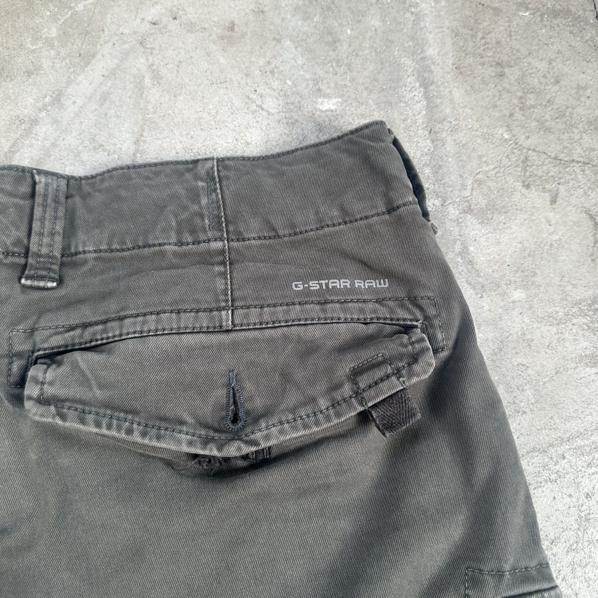 G-Star Vintage G-Star Raw Cargo 3D Straight Tapered Pants Size US 34 / EU 50 - 9 Thumbnail