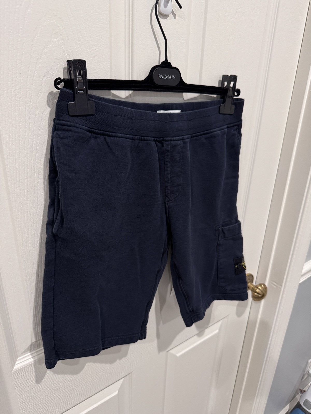 Stone Island Stone Island Junior Kids Navy Sweat Shorts Size 14 Size US 28 / EU 44 - 2 Thumbnail