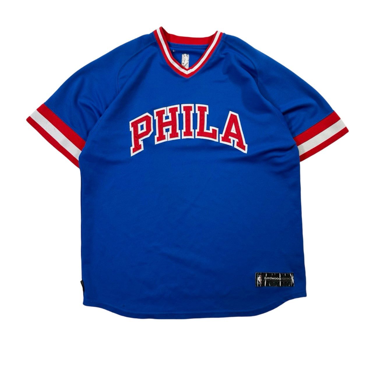 Vintage Vintage 00s Philadelphia 76ers Spell Out Hardwood Classics Size US XL / EU 56 / 4 - 1 Thumbnail