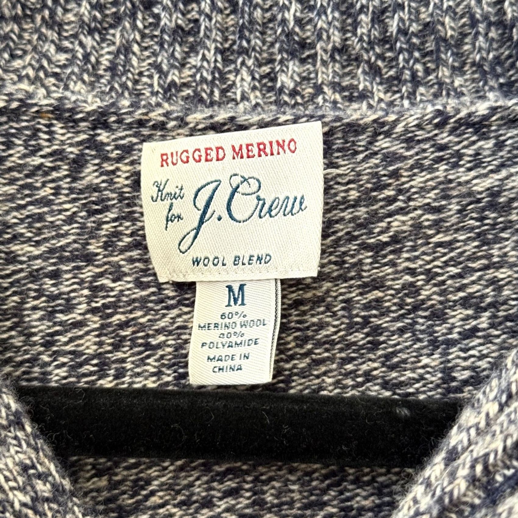 J.Crew J.CREW Gray Merino Wool Knit Sweater Pullover M Regular Men Minimal-Office Scandi Preppy Size US M / EU 48-50 / 2 - 3 Thumbnail