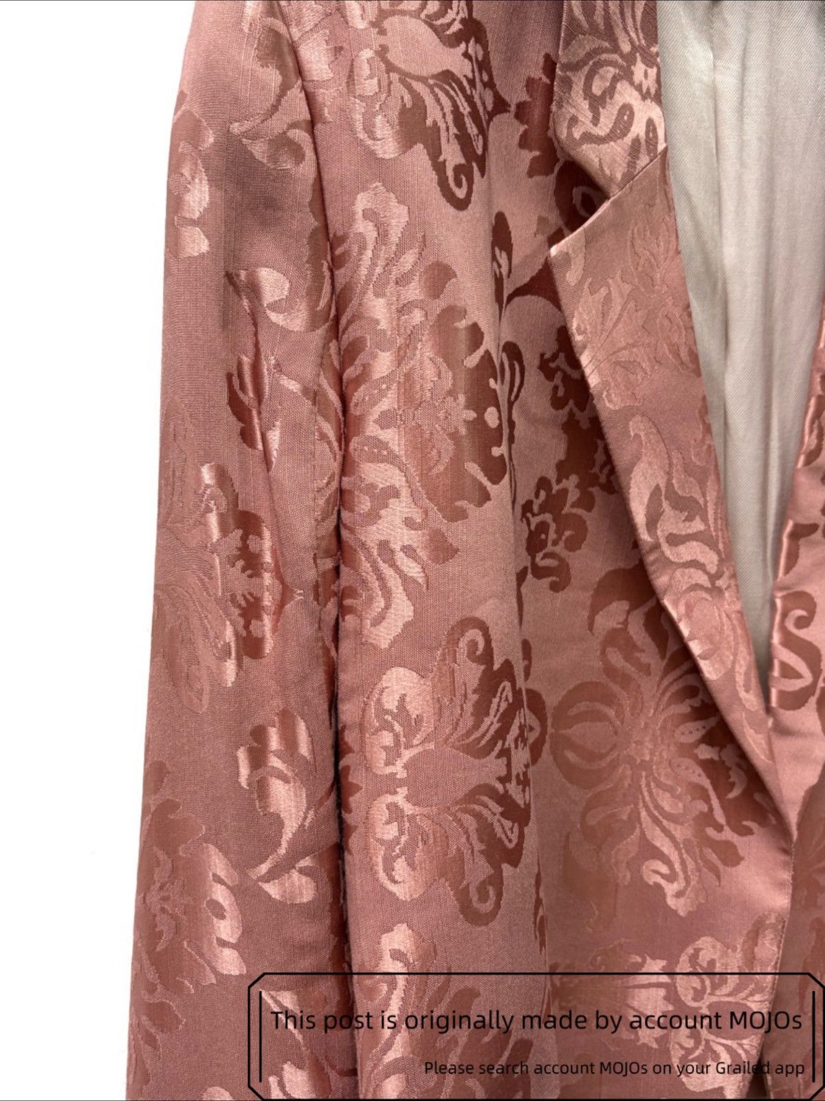 Ann Demeulemeester Sz 42 Ann Demeulemeester 19AW Light Pink Flower Blazer mojos Size US XS / EU 42 / 0 - 4 Thumbnail