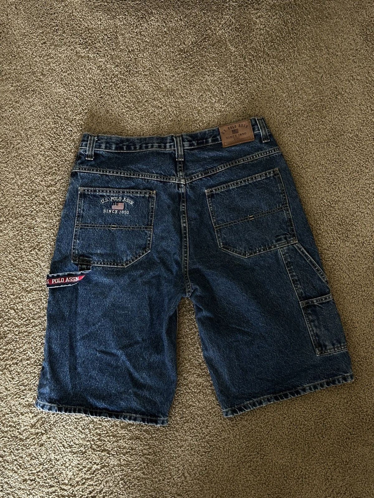 U.S. Polo Assn. Navy Blue Jorts Size US 34 / EU 50 - 3 Thumbnail