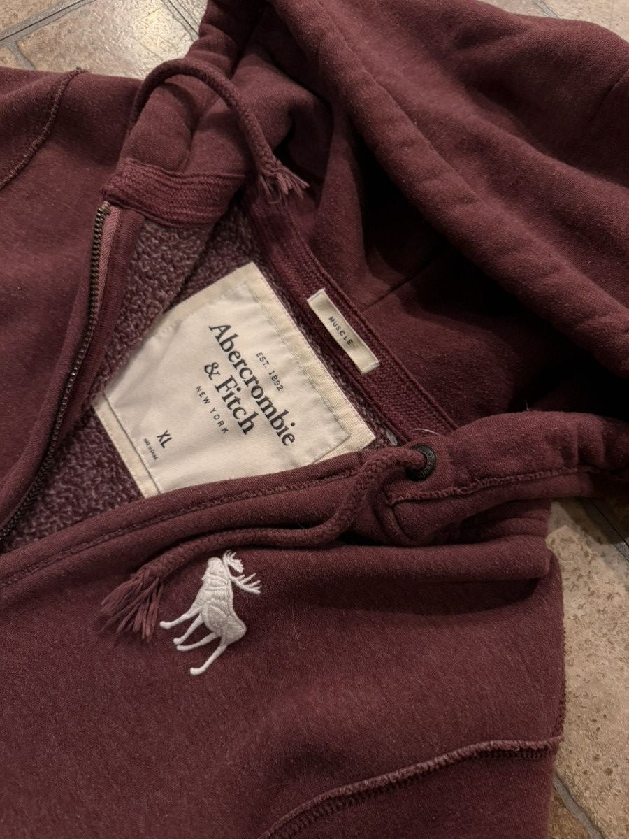 Abercrombie & Fitch Vintage Abercrombie&fitch moose zip-up hoodie Size US XL / EU 56 / 4 - 1 Thumbnail