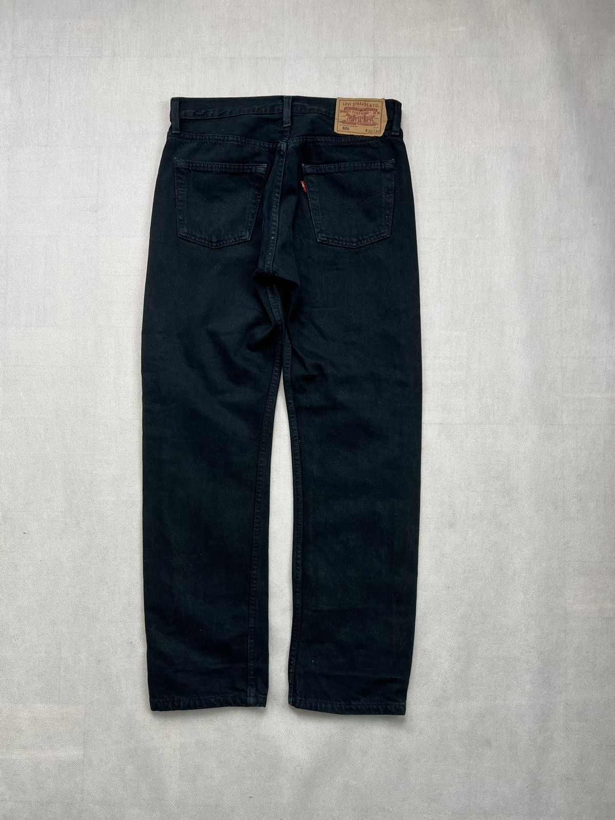 Levi's × Vintage Pants Levi’s 501 Vintage 90’s Black 30/30 Size US 30 / EU 46 - 1 Thumbnail