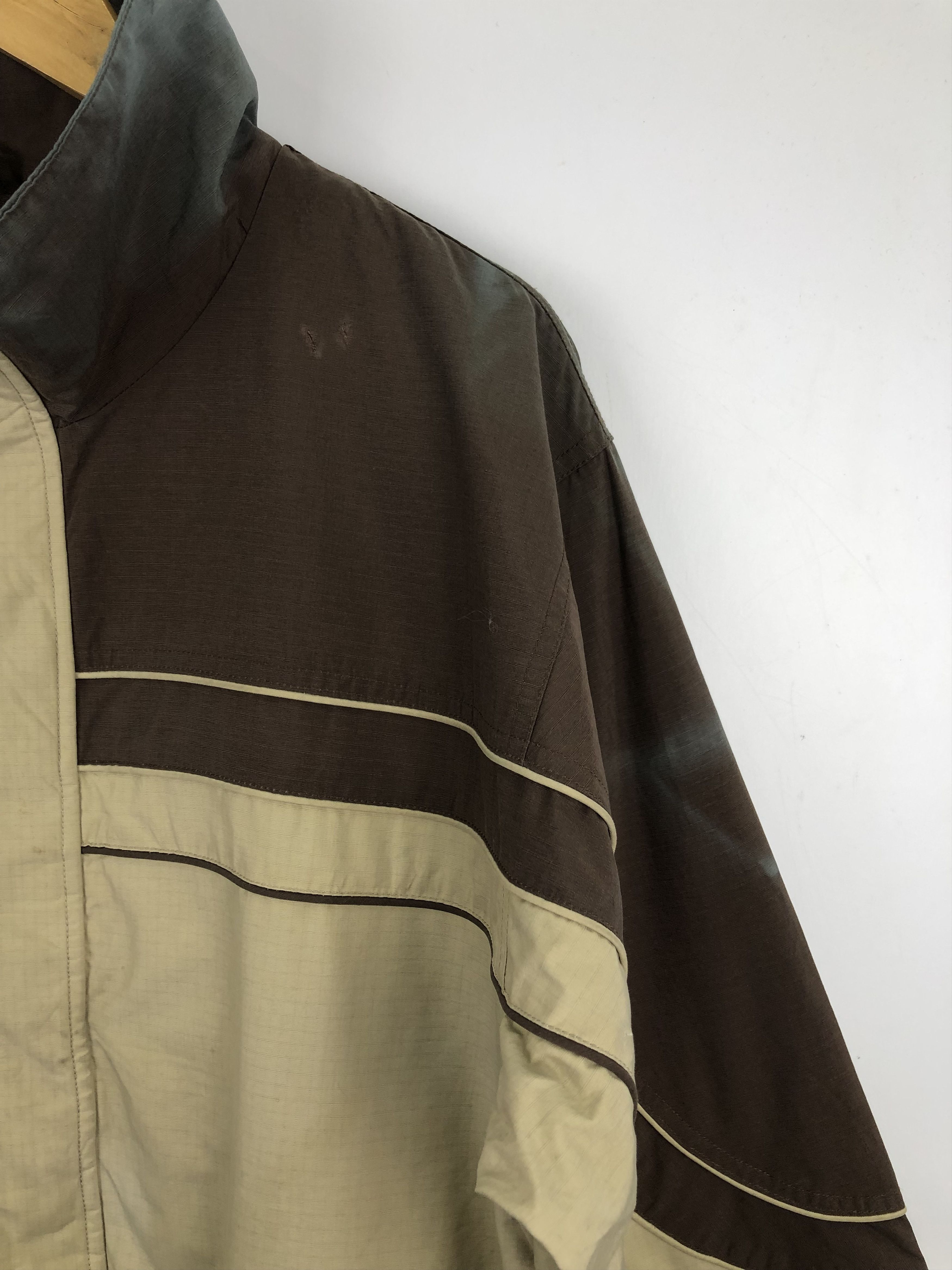 O'Neill Vintage 90s Oneill Zipper Jacket Striped Windbreaker J0775 Size US M / EU 48-50 / 2 - 7 Thumbnail
