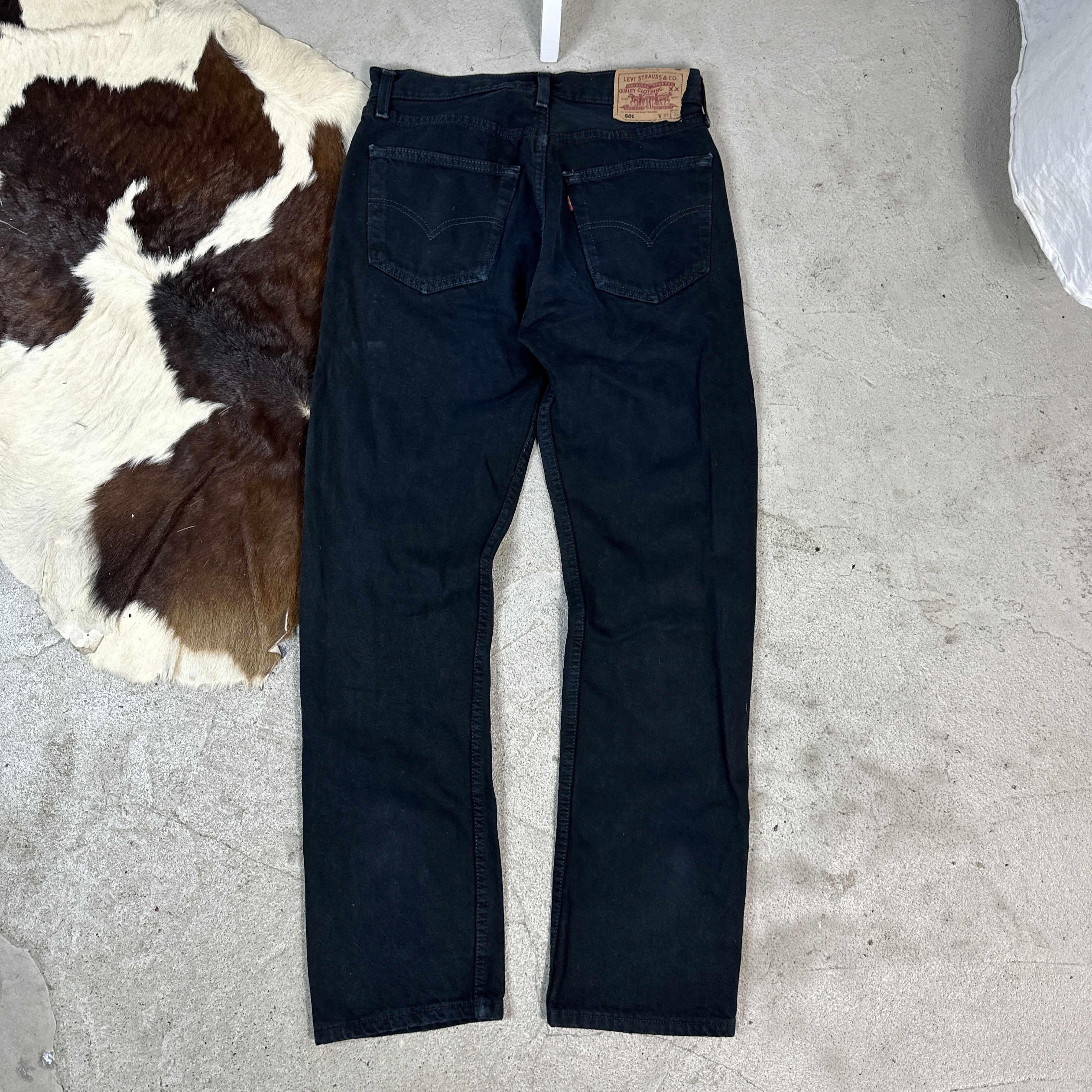 Levi's × Vintage Vintage Levi’s 501 90s Jeans Size 31" - 2 Thumbnail