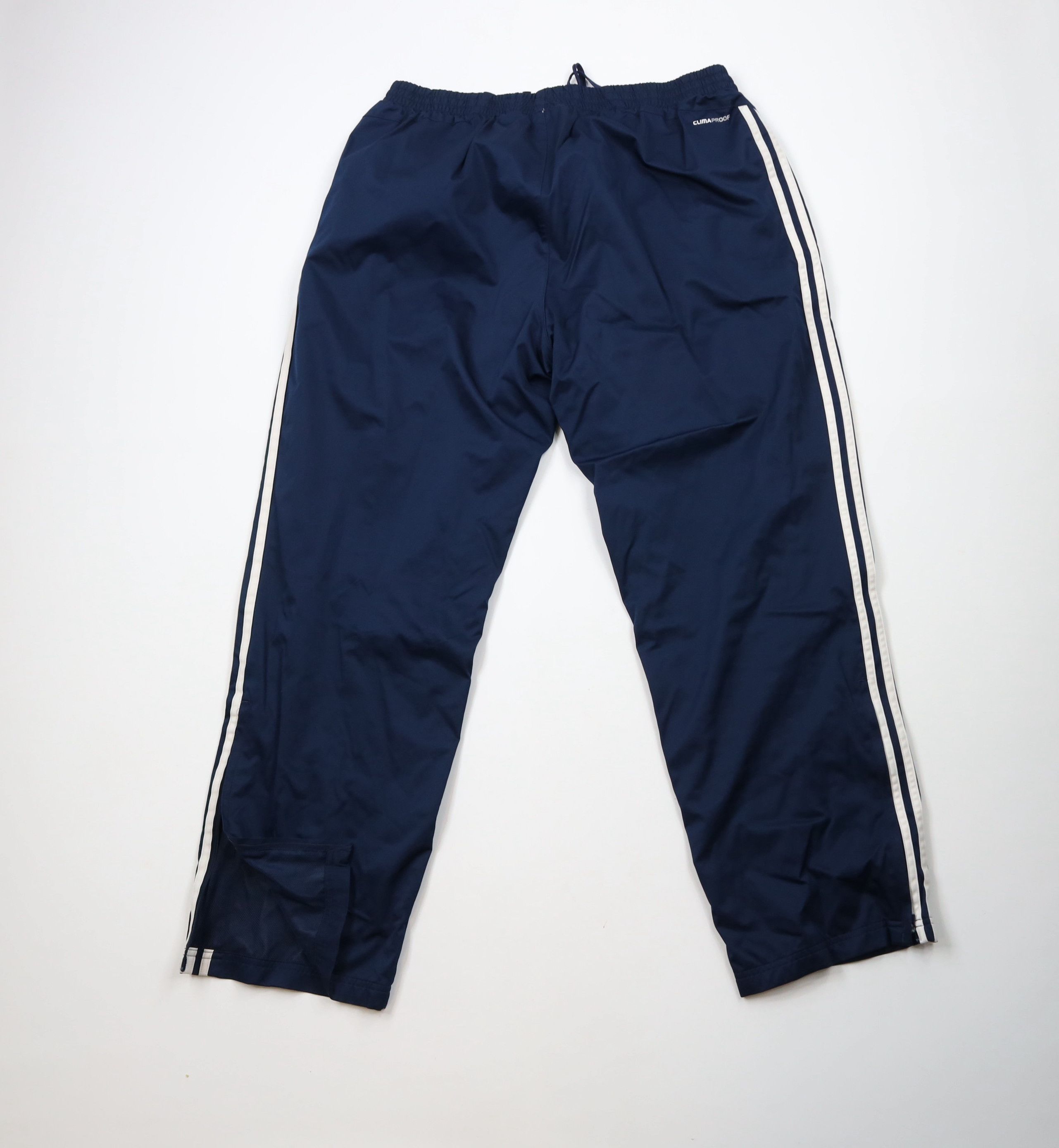 Adidas × Vintage Vintage Y2K Adidas Striped Lined Wide Leg Windbreaker Pants Size US 40 / EU 56 - 11 Thumbnail