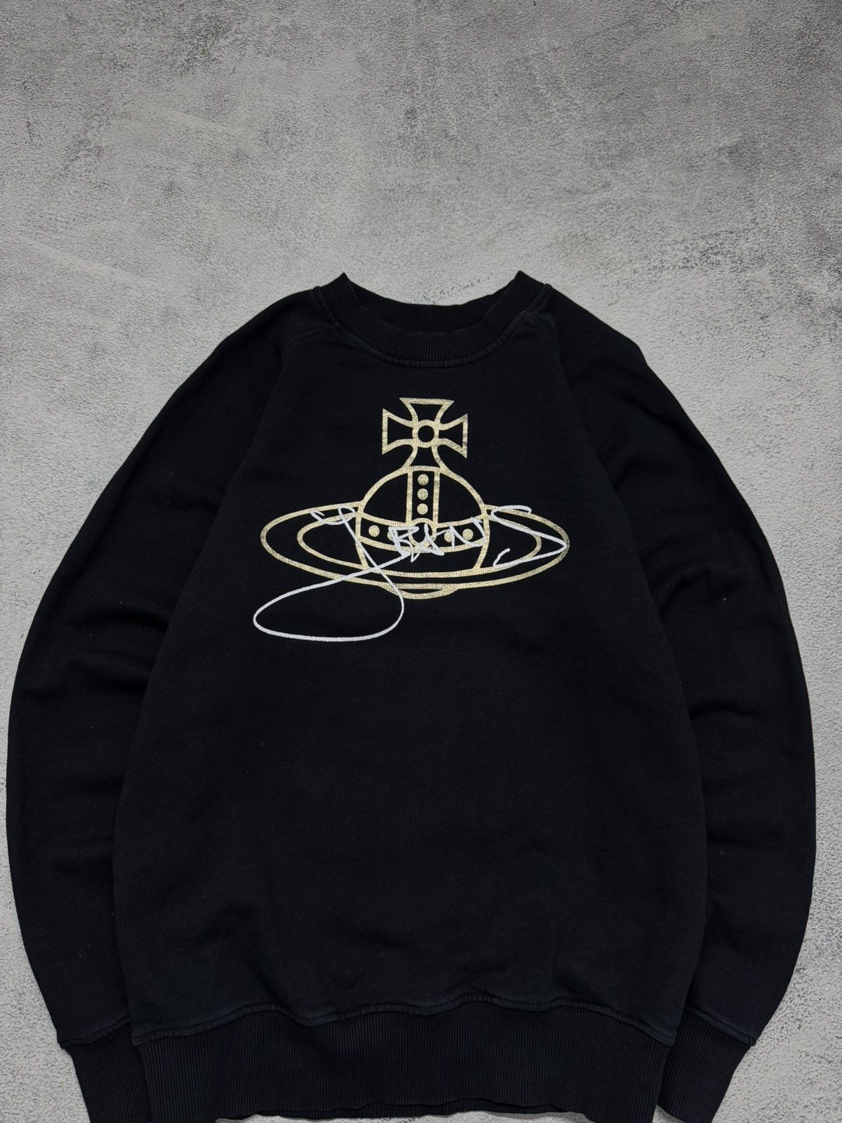 Vivienne Westwood Vivienne Westwood big gold orb sweatshirt anglomania Size M / US 6-8 / IT 42-44 - 3 Thumbnail
