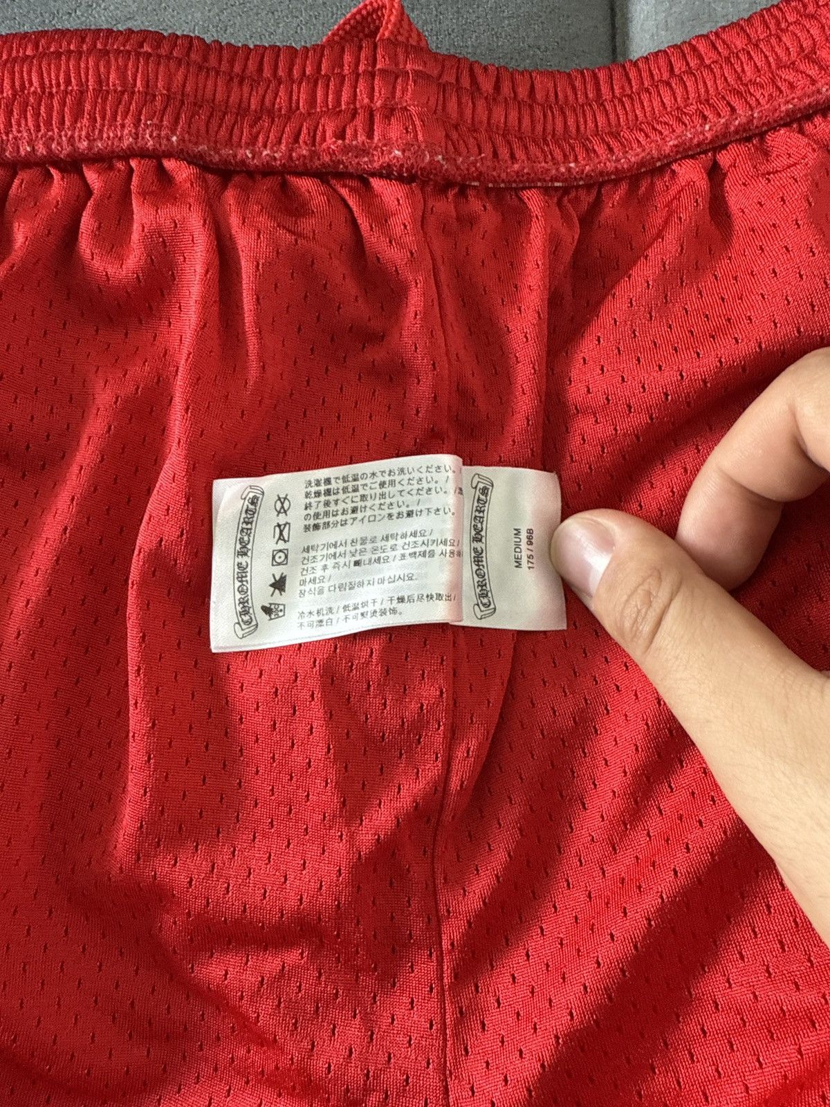 Chrome Hearts Chrome hearts red mesh matty boys shirts size m preowned Size US 30 / EU 46 - 8 Thumbnail