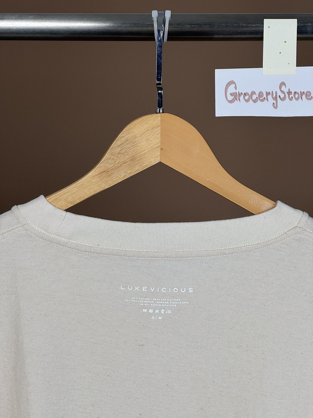 Luke Vicious Oversized tee Size US S / EU 44-46 / 1 - 8 Thumbnail