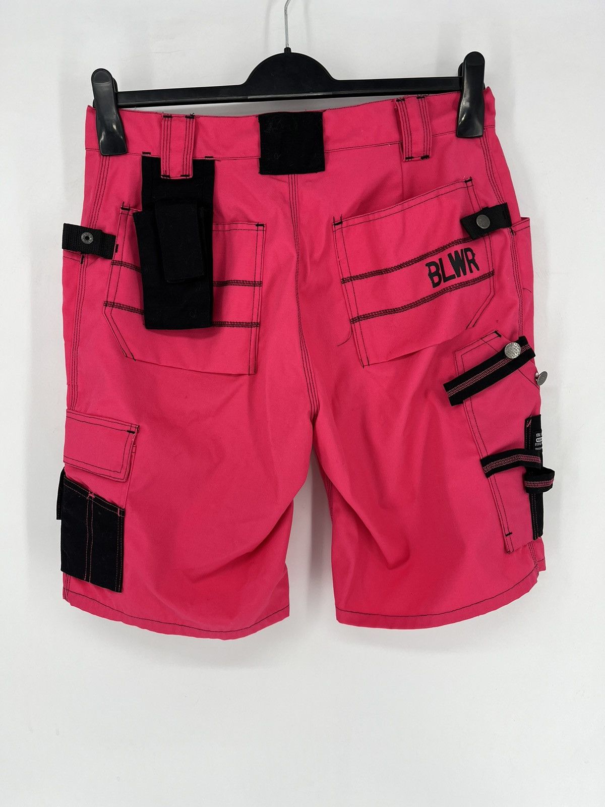 Global Work Bluewear Rough Workwear Holster Cargo Multi Pocket Shorts Size US 32 / EU 48 - 14 Thumbnail