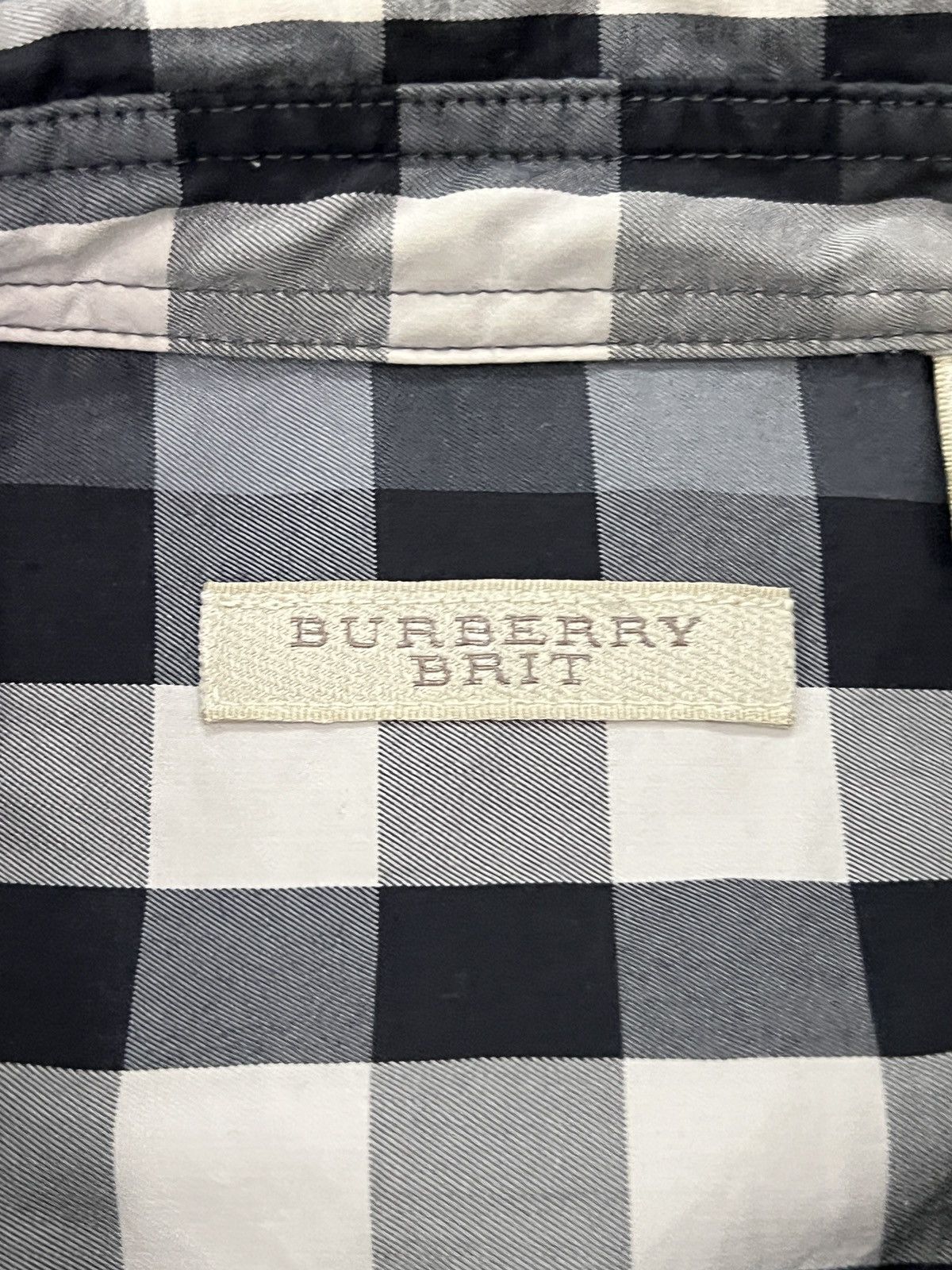 Burberry Burberry Check Pattern Shirt Size US XL / EU 56 / 4 - 14 Thumbnail
