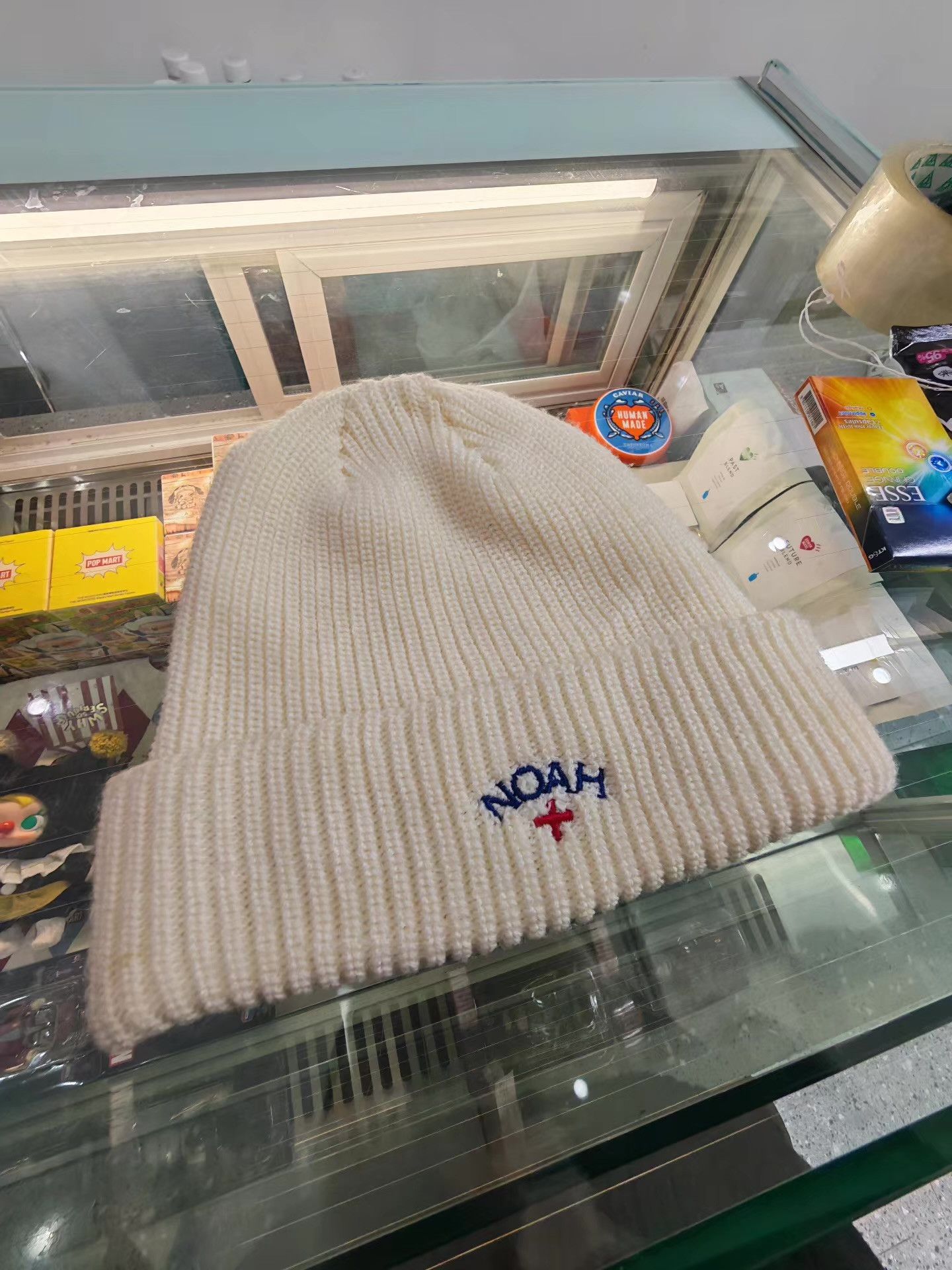 Noah NOAH CORE LOGO BEANIE Cross Knit Beanie Q15 Size ONE SIZE - 1 Thumbnail