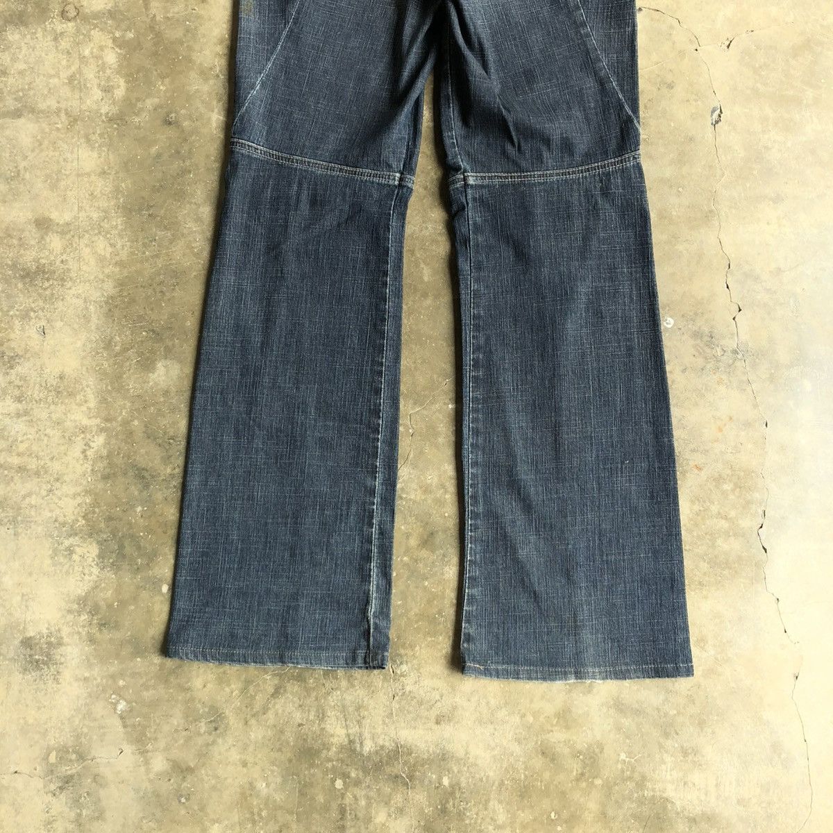 Marithe + Francois Girbaud 2000s Marithe + Francois Girbaud Distressed Bootcut Jeans Size US 29 - 9 Thumbnail