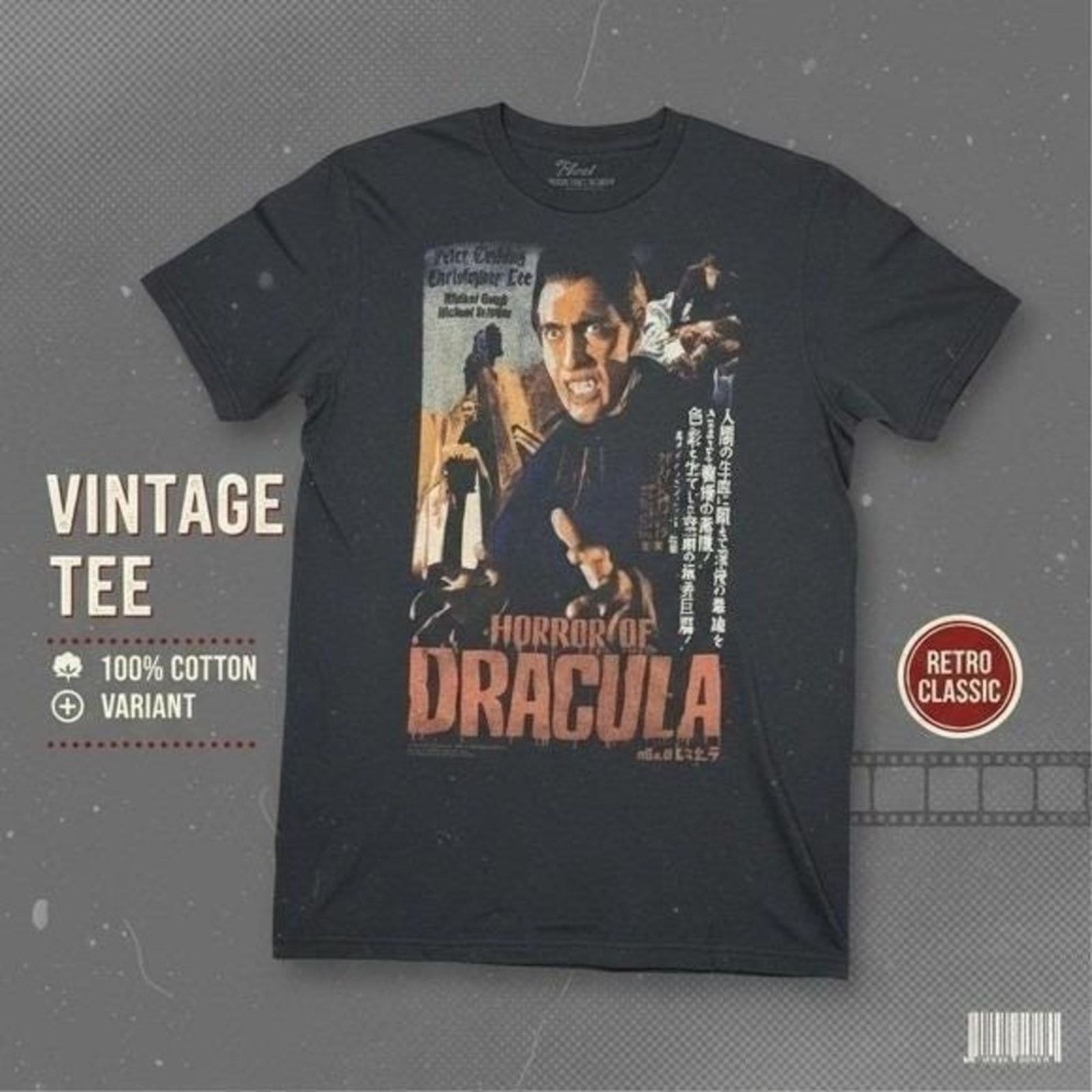 Other Dracula Tee Japanese Poster Graphic Size M Vintage Rare Size US M / EU 48-50 / 2 - 4 Thumbnail