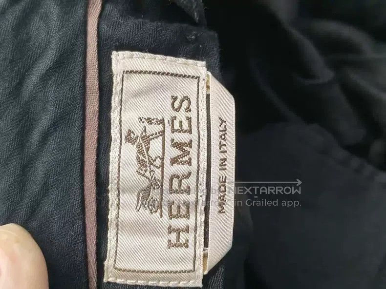 Hermes Hermes size 40 Men's Casual Wool and Cashmere Blended Trous Size US 40 / EU 56 - 3 Thumbnail