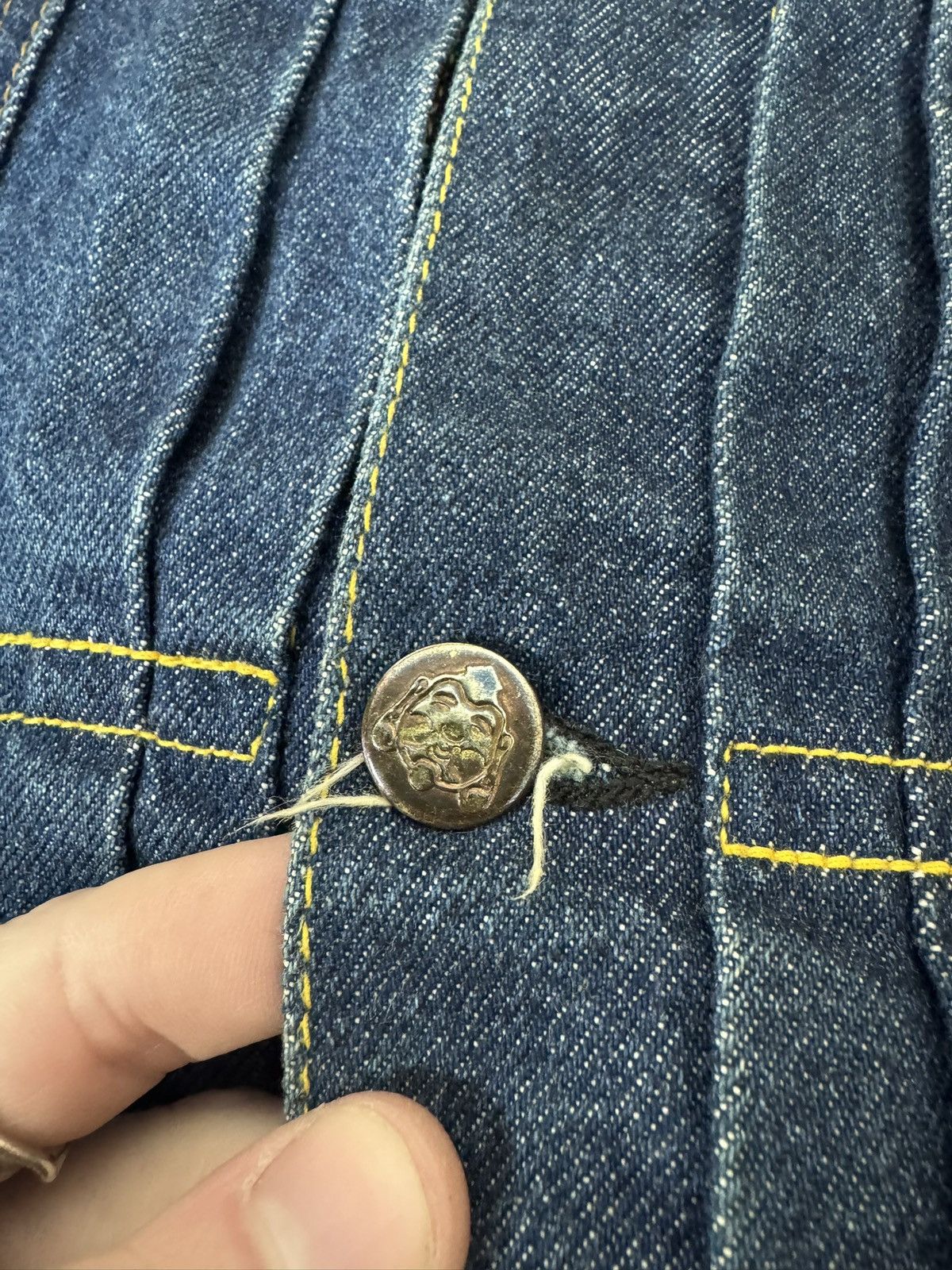 Evisu × Japanese Brand Vintage japanese 90s Evisu Jacket made in Italy Size US M / EU 48-50 / 2 - 4 Thumbnail
