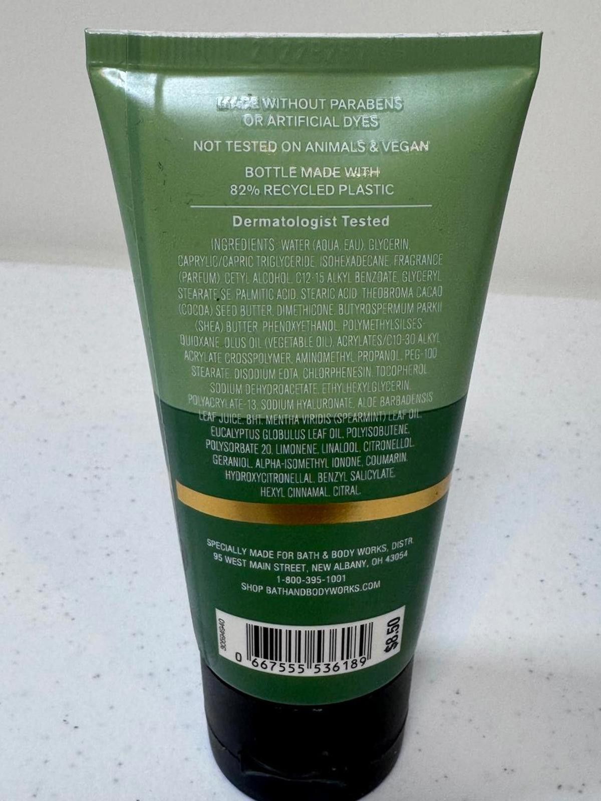 Designer Aromatherapy Stress Relief Body Cream - Eucalyptus Spearmint Size ONE SIZE - 2 Thumbnail