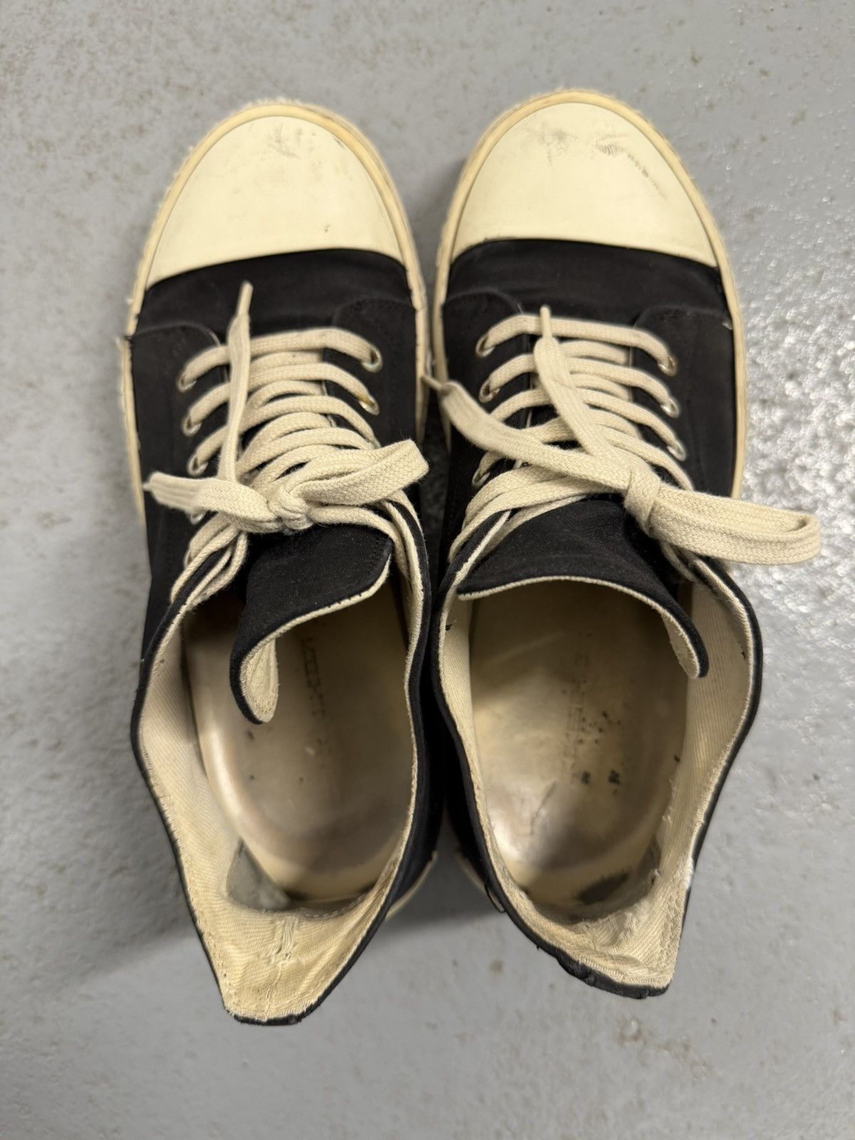 Rick Owens Drkshdw Rick Owens Drkshdw Low Ramones Size US 8 / EU 41 - 10 Thumbnail