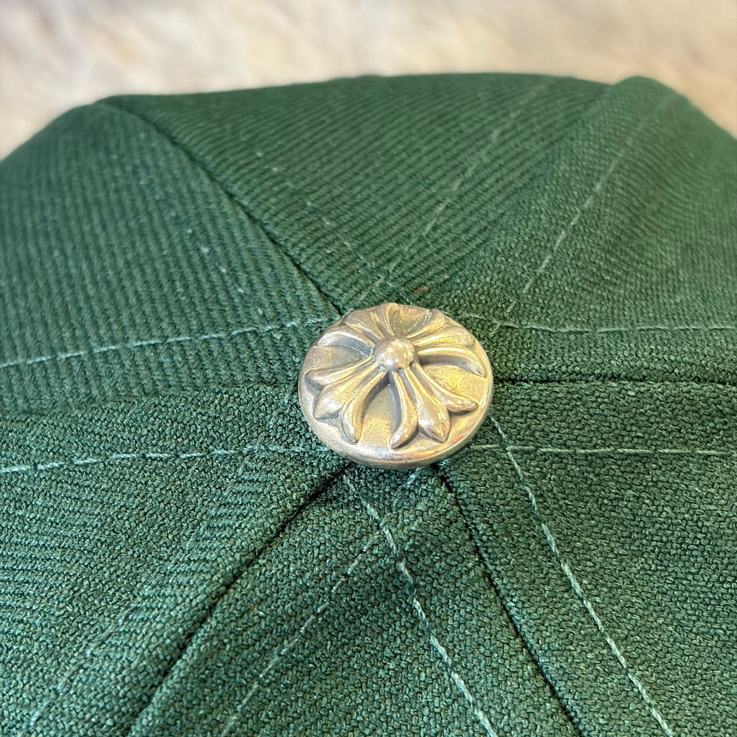 Chrome Hearts On Field Baseball Cap Forest Green Size ONE SIZE - 5 Thumbnail