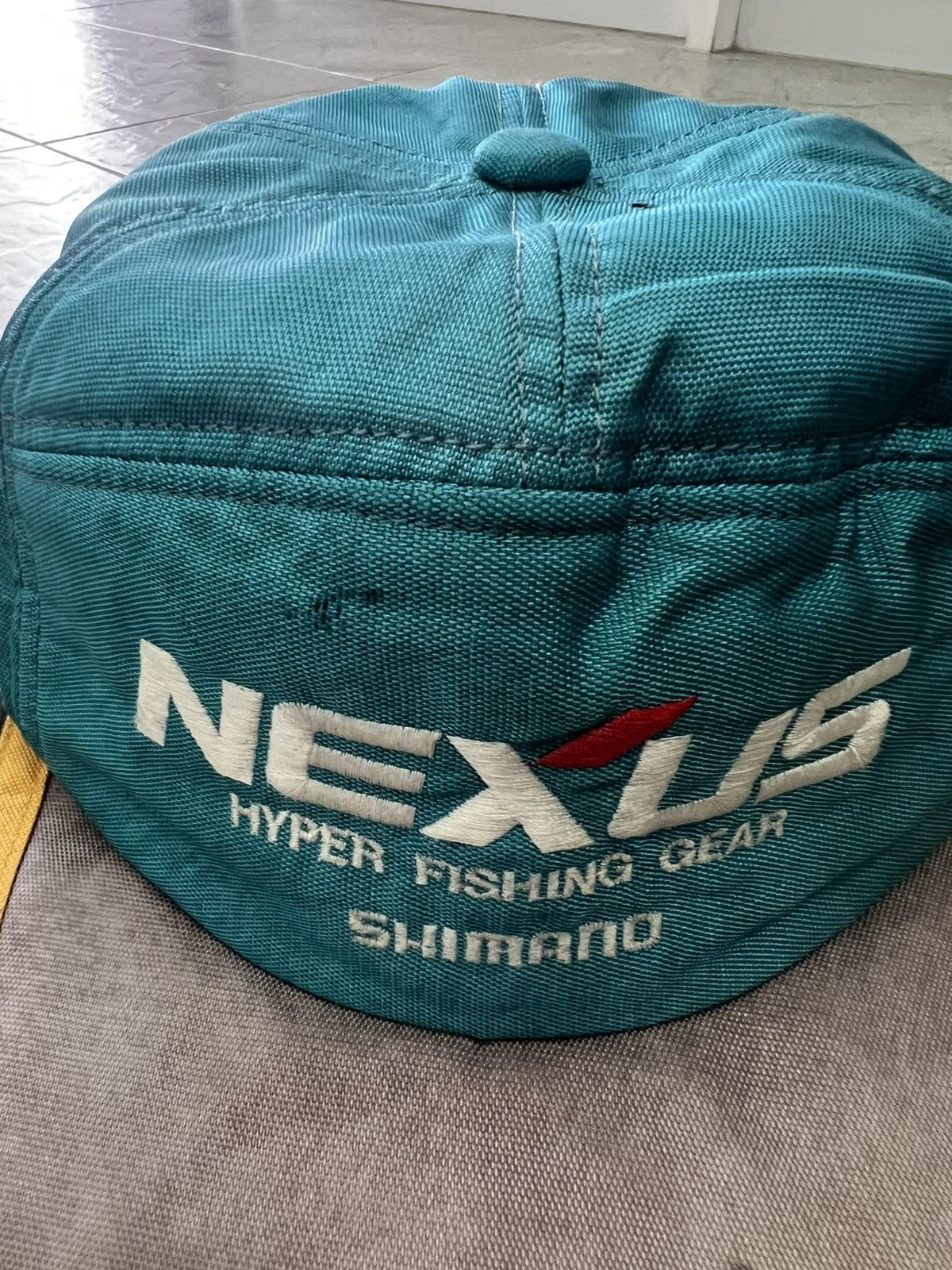 Japanese Brand Vintage 90s Shimano Nexus Hyper Fishing Gear Snapback Size ONE SIZE - 2 Thumbnail