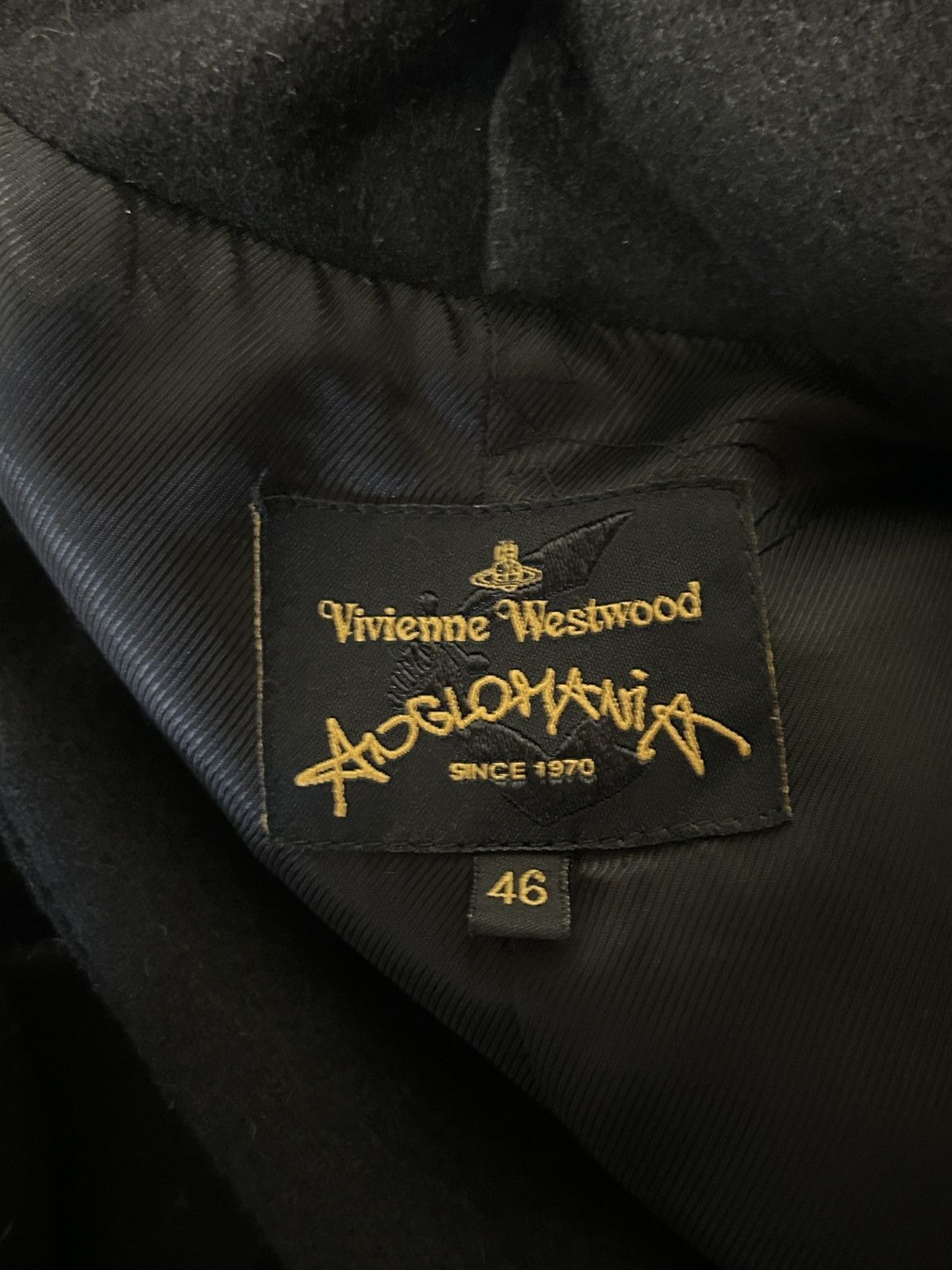 Vivienne Westwood Vivienne Westwood Anglomania Wool Coat In Black Size 46 Size L / US 10 / IT 46 - 10 Thumbnail